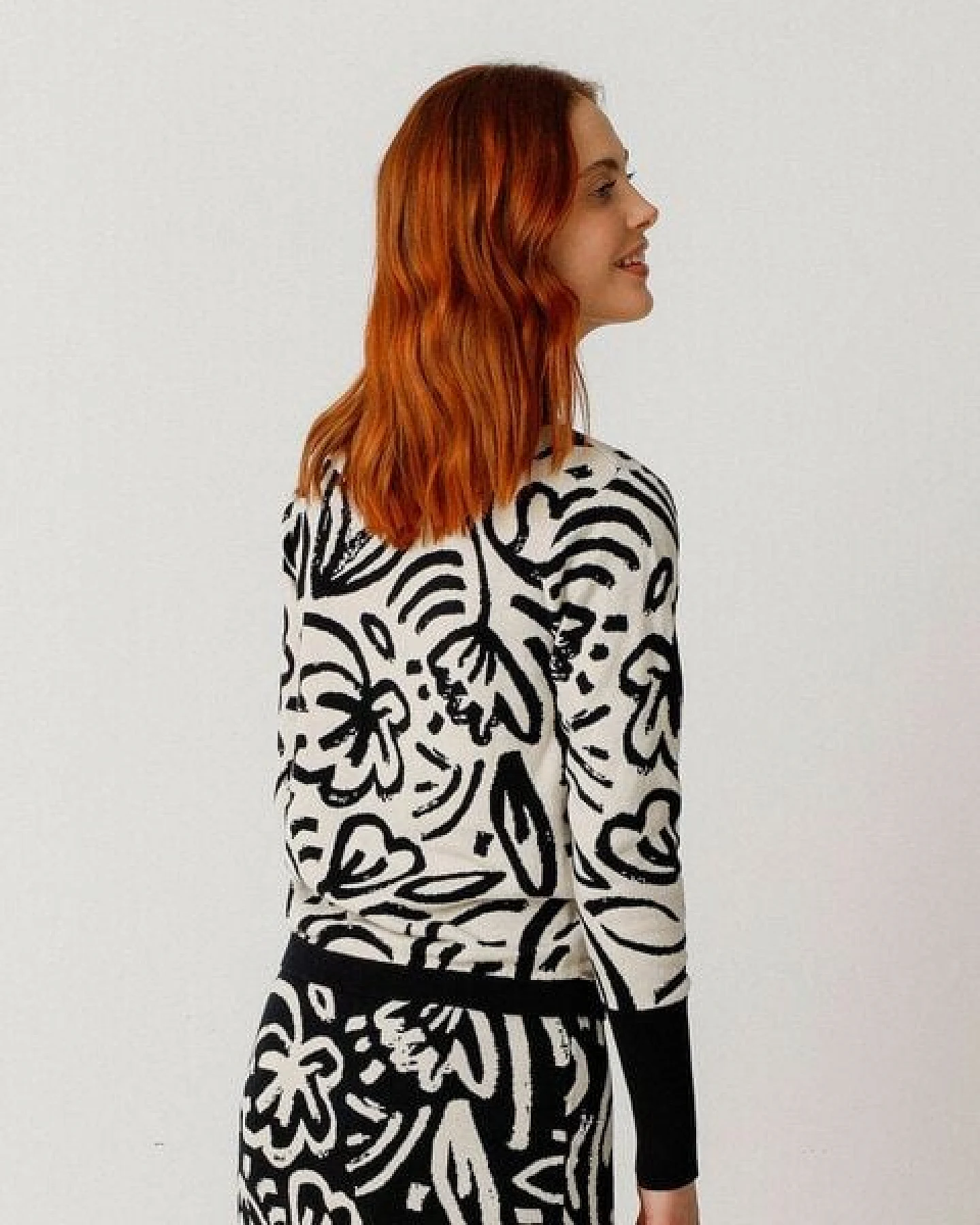SKFK Pullover aus Bio-Baumwolle - Dunixe - Garden – Ansicht 3
