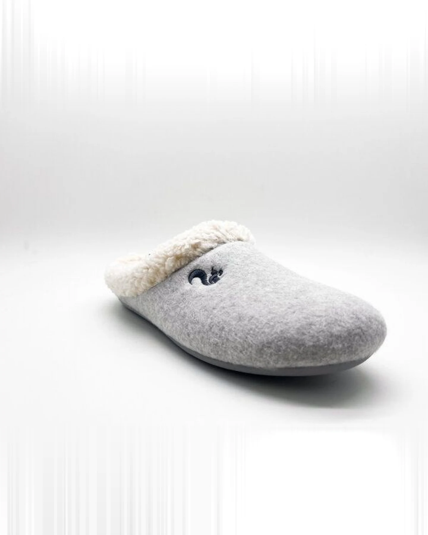 Veganer "thies ® Organic Cozy Slipper" aus Biobaumwolle – Ansicht 4