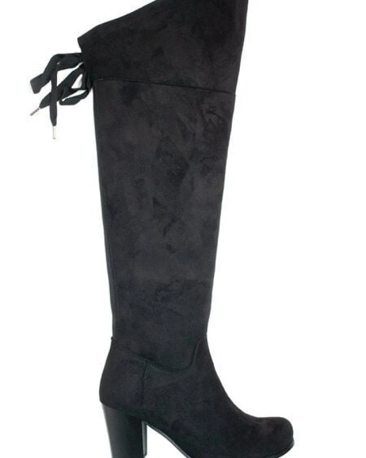 Will's Vegan Shop Over the Knee Stiefel Damen
