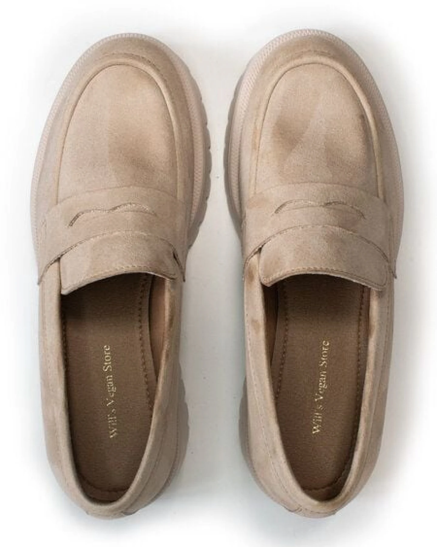 Will's Vegan Shop Gleissohle Penny Loafers Damen – Ansicht 4