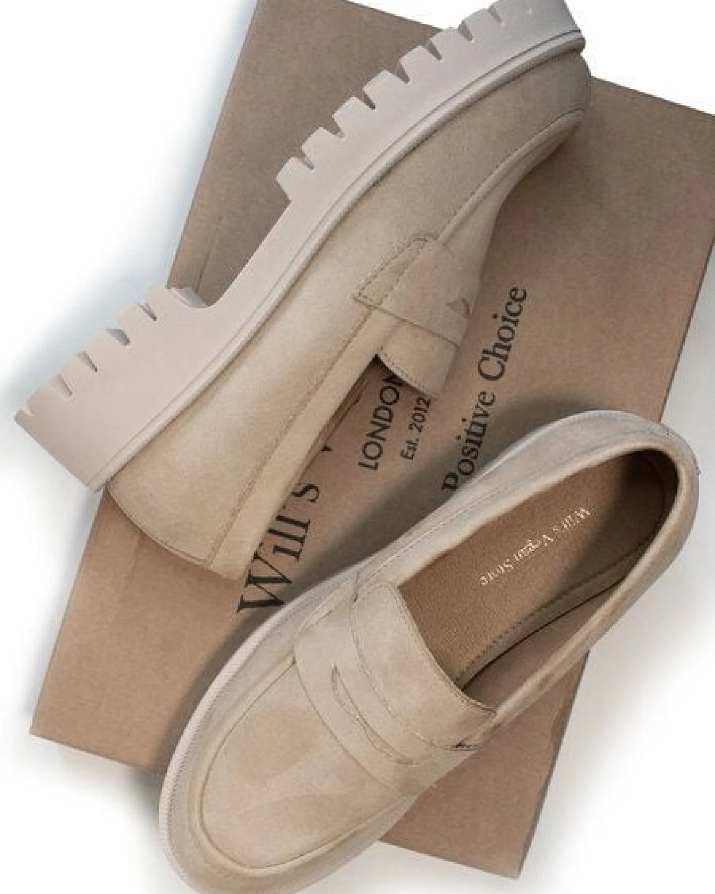 Will's Vegan Shop Gleissohle Penny Loafers Damen – Ansicht 2