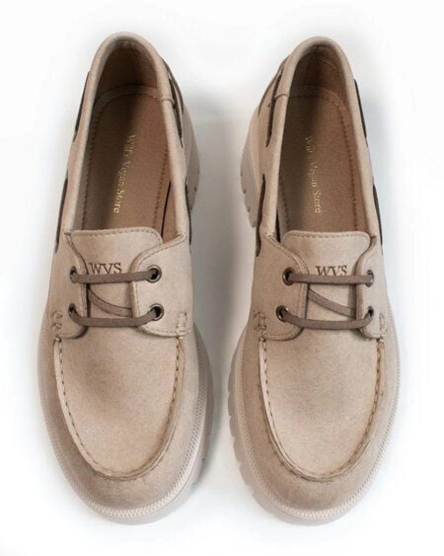 Will's Vegan Shop Track Sole Vegan Wildleder Loafers Damen – Ansicht 4