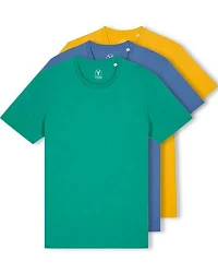 Grün-Meerblau-Gelb