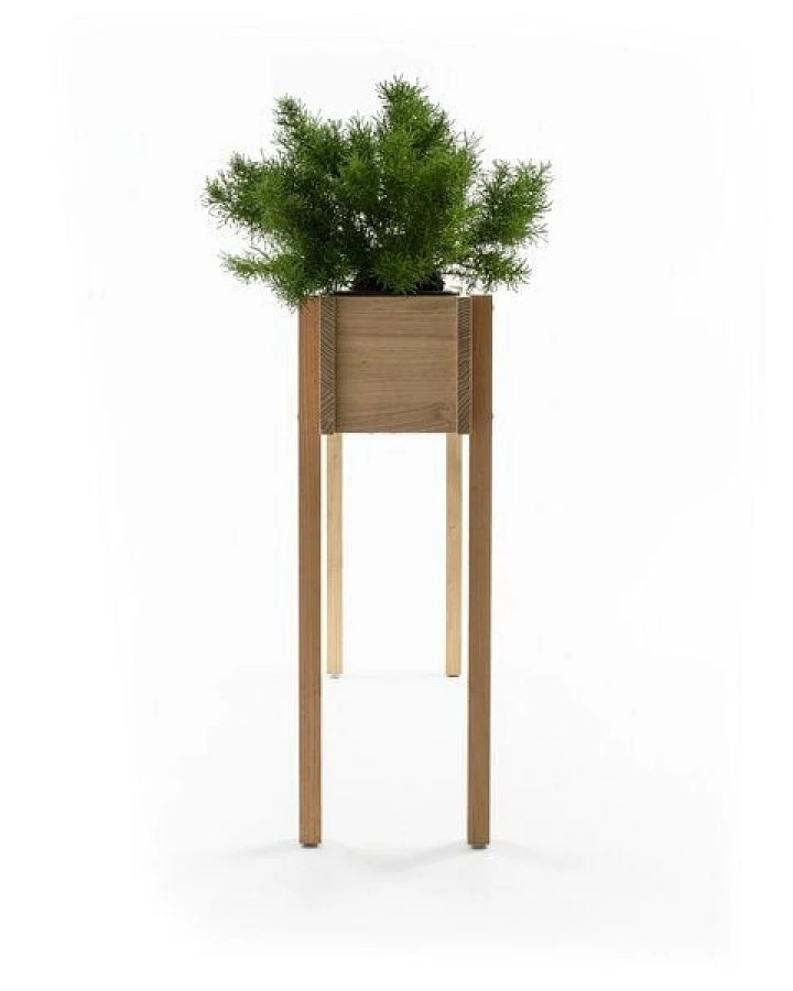 URBANATURE Kleines Hochbeet - Robinienholz