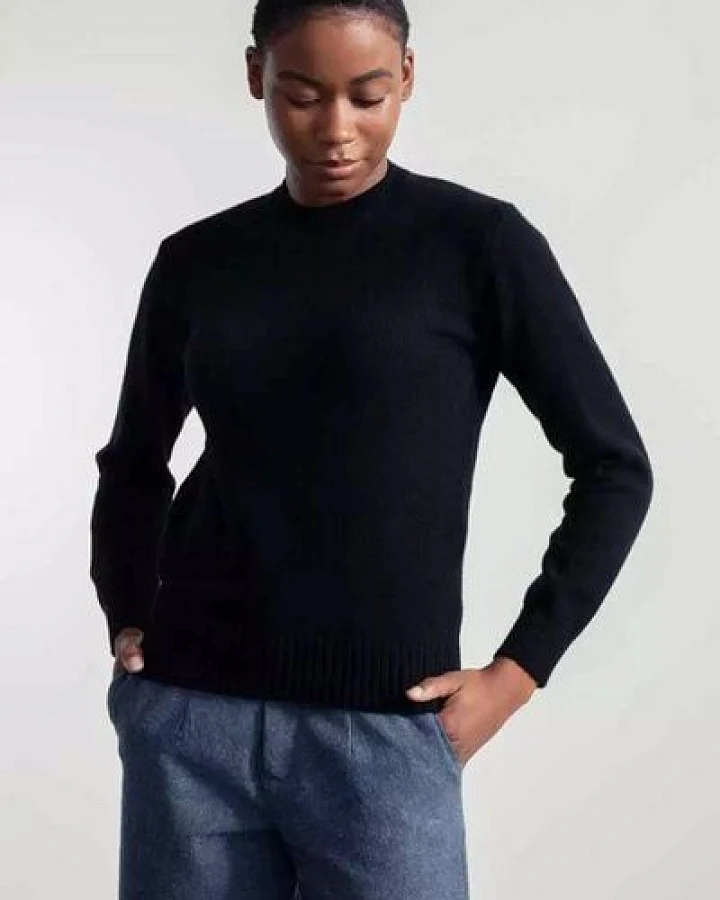 Rifò - Circular Fashion Made in Italy Pullover aus recyctelter Kaschmirwolle Modell: Edda
