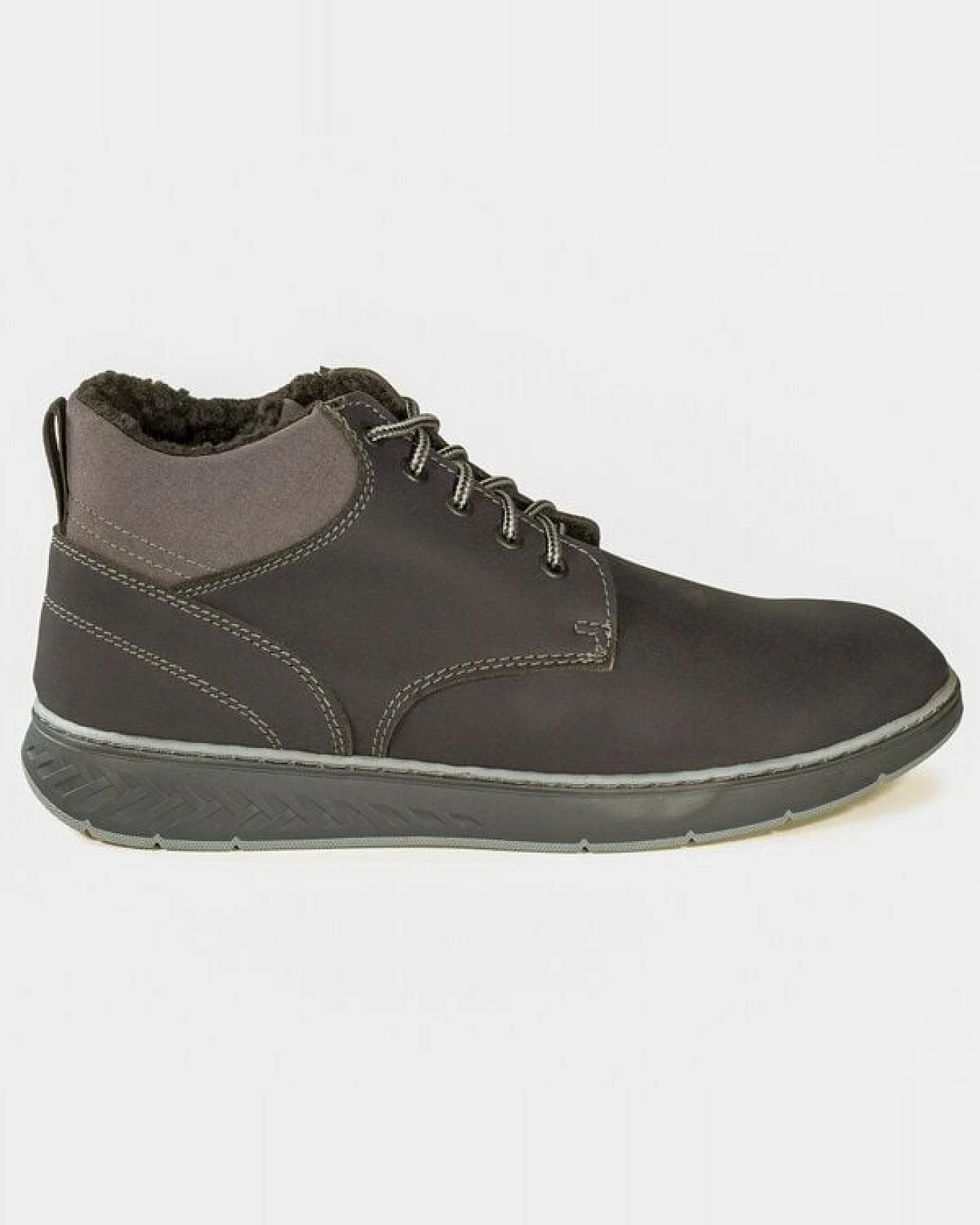Fairticken Gefütterte vegane Winter Sneaker AROUCA Men in Nubuk-Optik – Ansicht 4