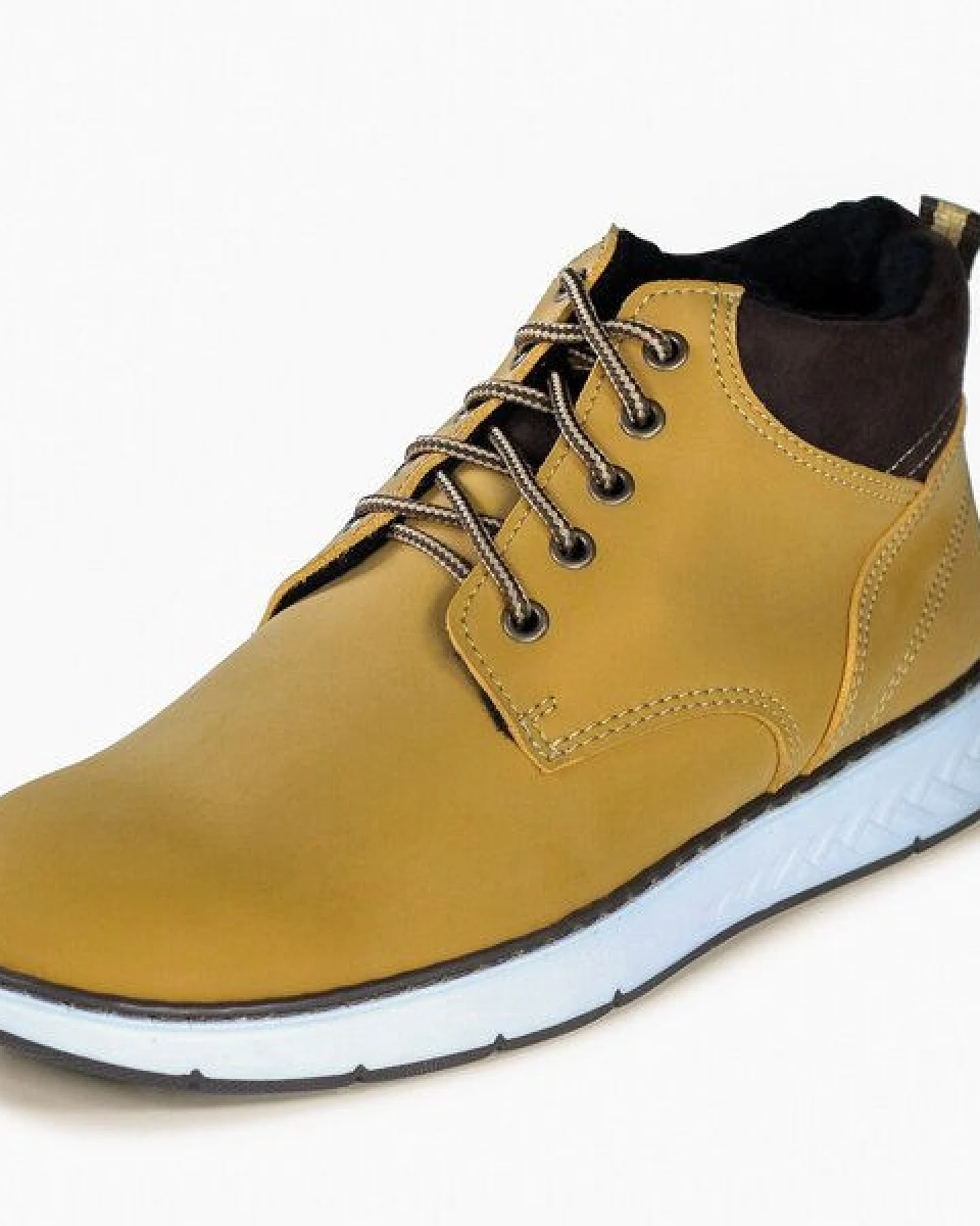 Fairticken Gefütterte vegane Winter Sneaker AROUCA Men in Nubuk-Optik – Ansicht 2