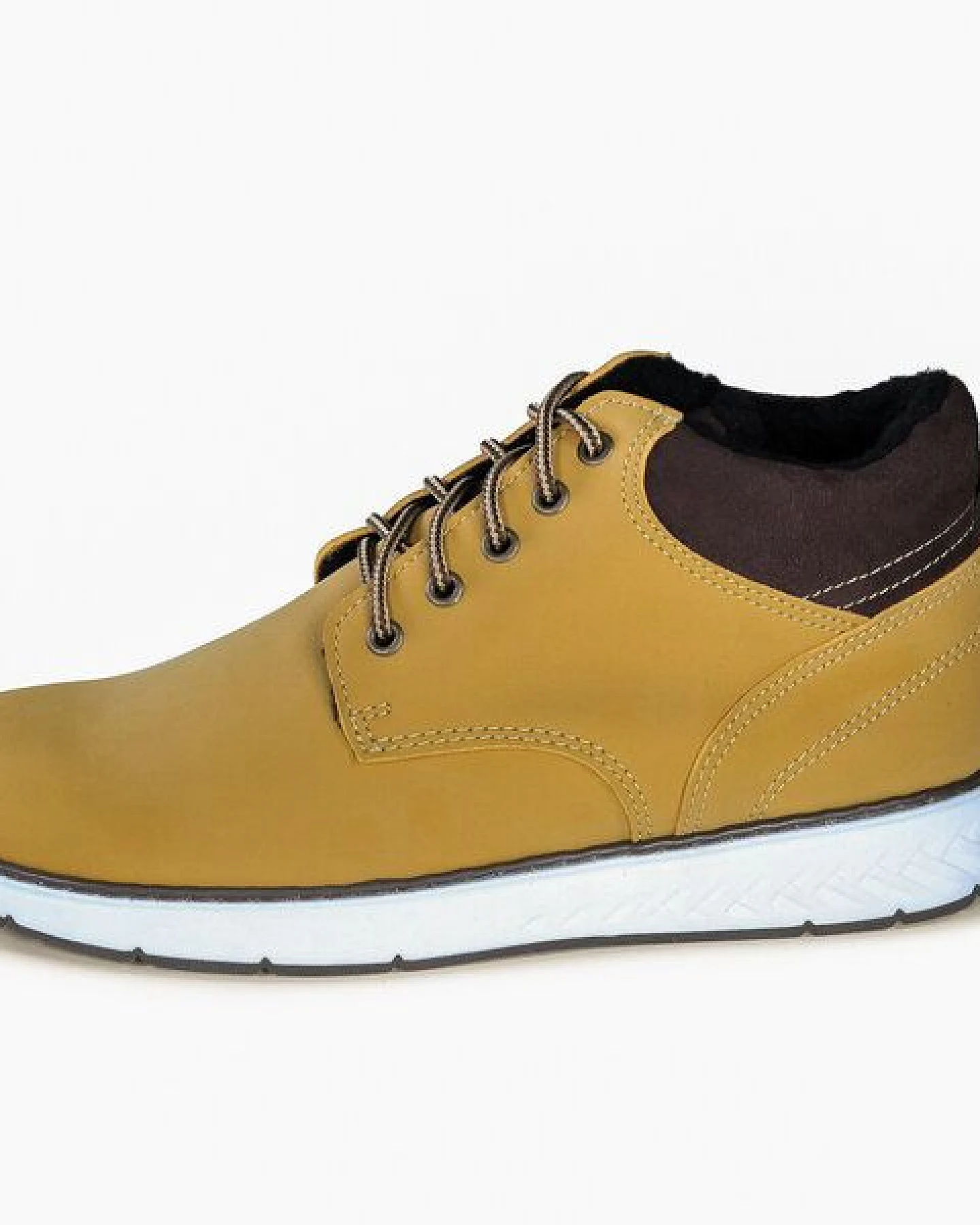 Fairticken Gefütterte vegane Winter Sneaker AROUCA Men in Nubuk-Optik – Ansicht 3