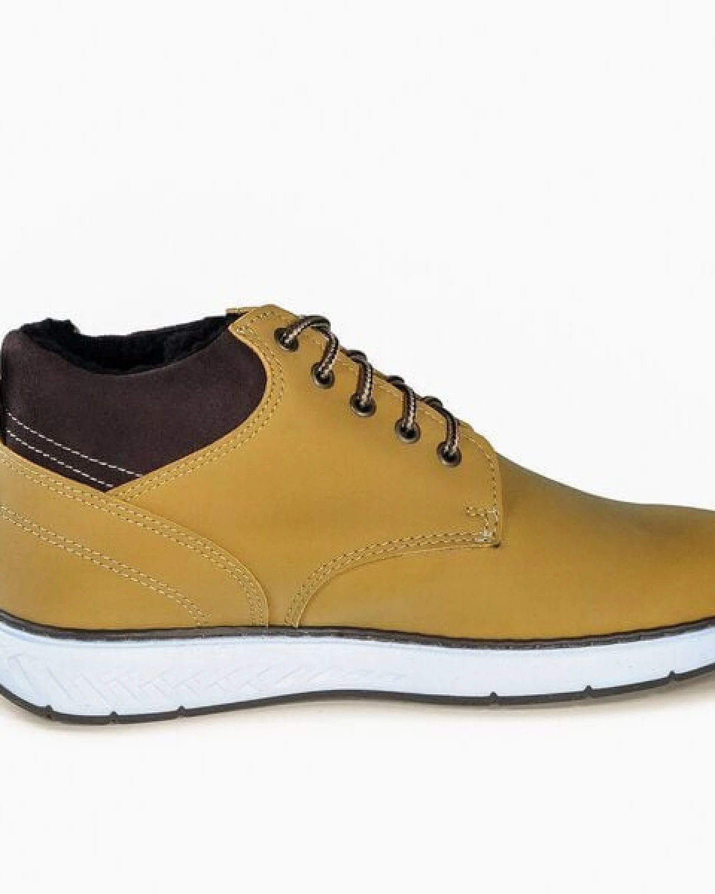 Fairticken Gefütterte vegane Winter Sneaker AROUCA Men in Nubuk-Optik – Ansicht 4