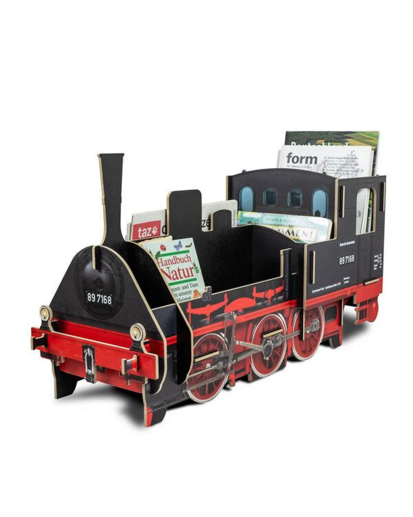 WERKHAUS Lokomotive T3 Zeitschriftenständer – Ansicht 2
