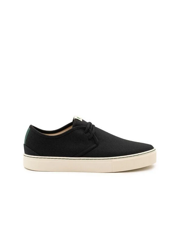 Vesica Piscis Footwear SIDDHARTHA BLACK OF RECYCLED COTTON
