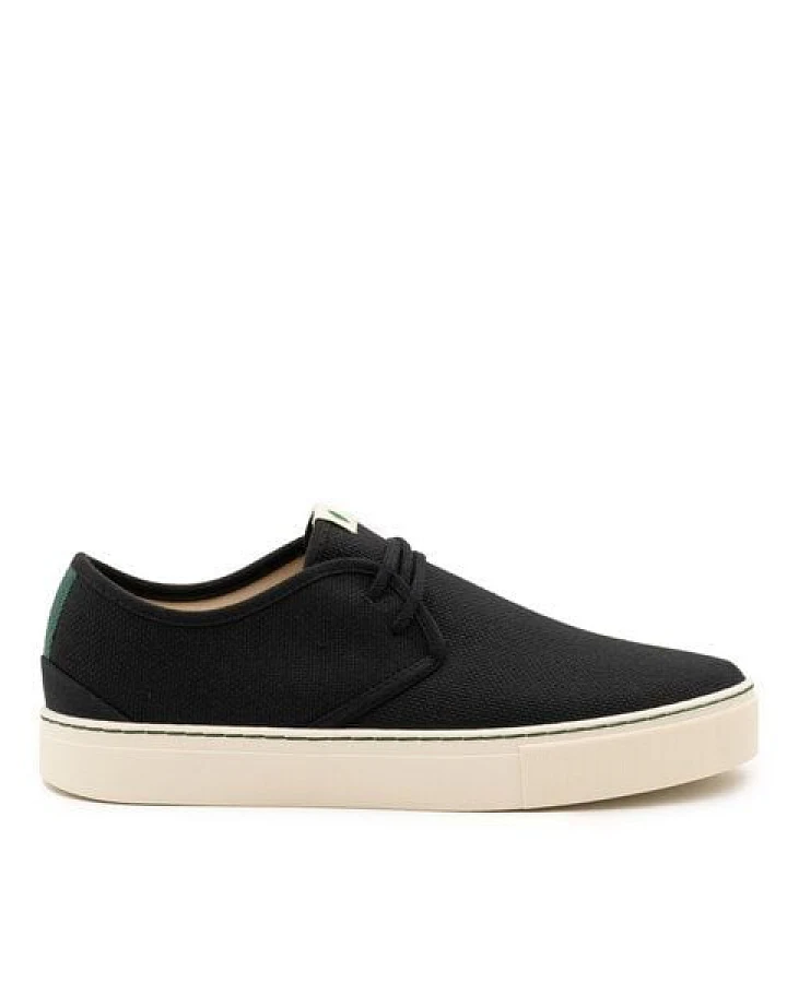 Vesica Piscis Footwear SIDDHARTHA BLACK OF RECYCLED COTTON