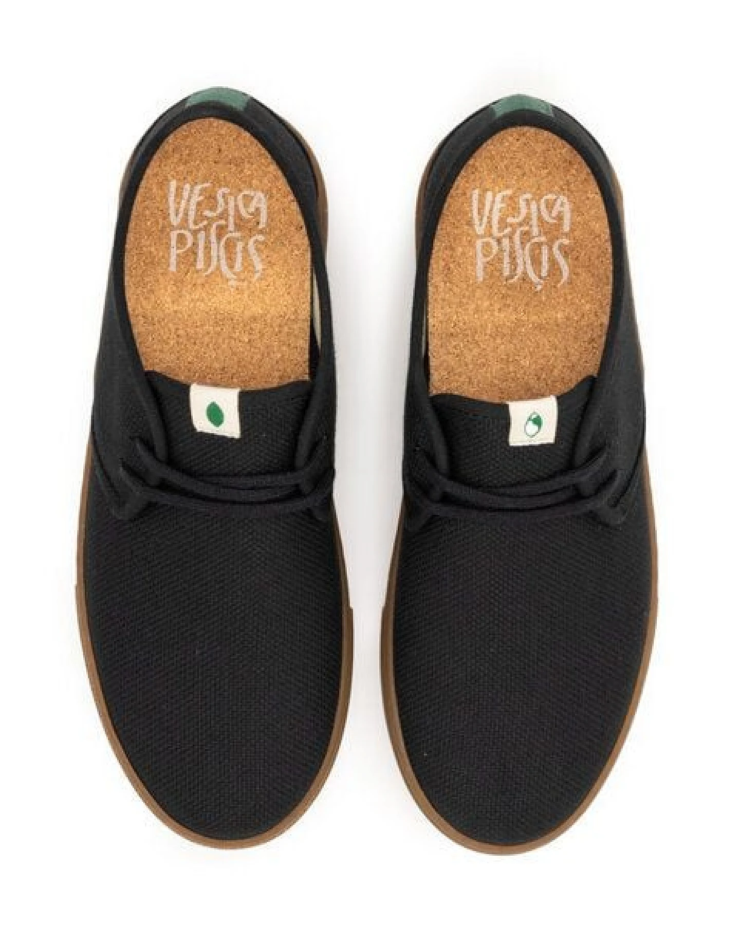 Vesica Piscis Footwear SIDDHARTHA BLACK OF RECYCLED COTTON – Ansicht 3