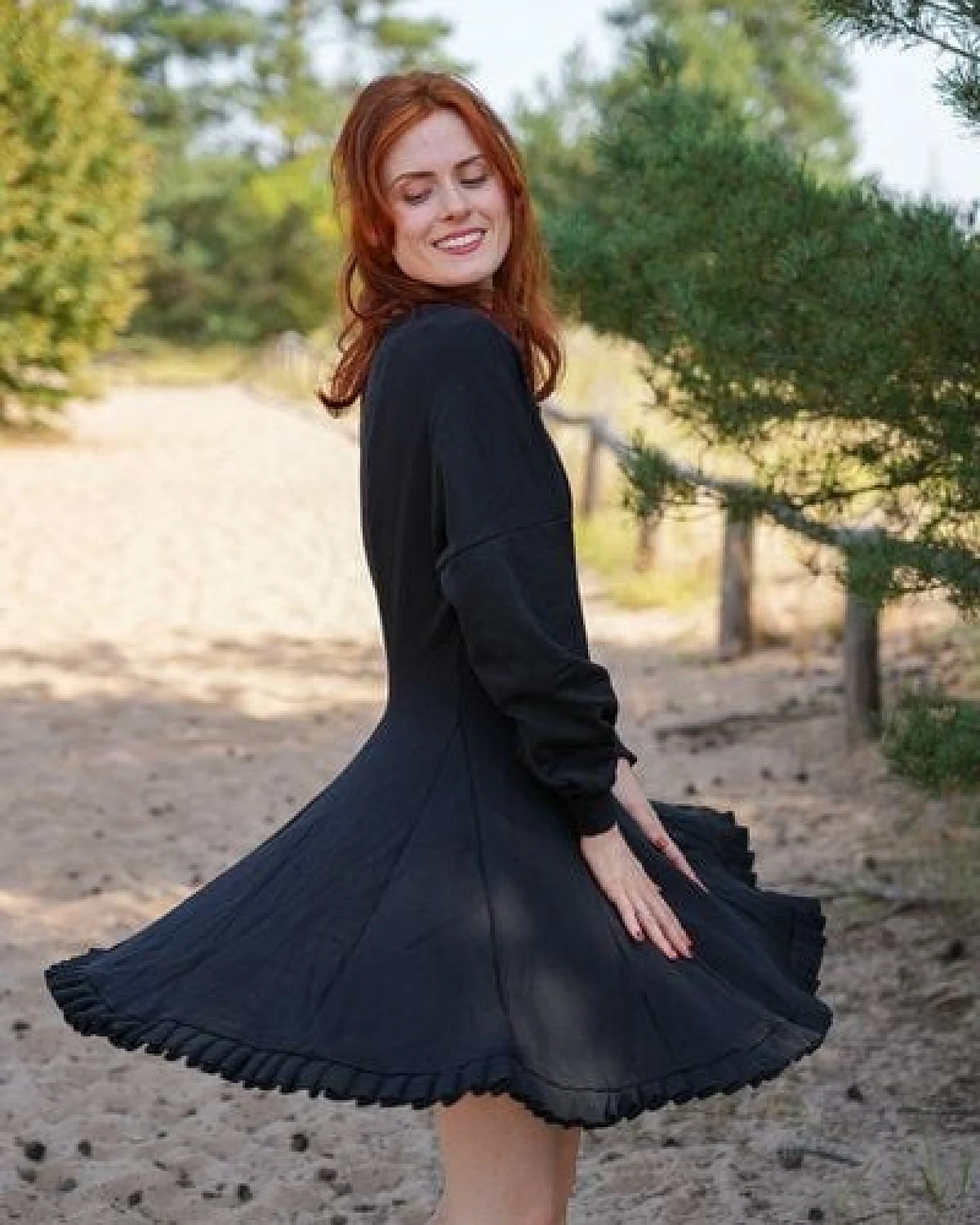 Vivien Joy Gemütliches Wohlfühlkleid - Kayla Kleid – Ansicht 2