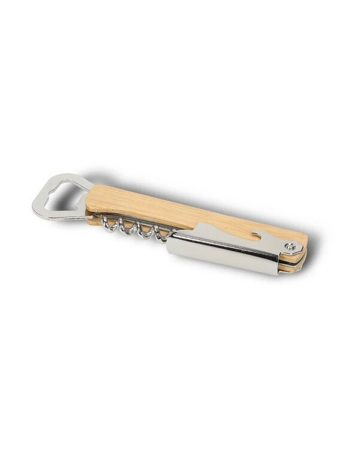 elasto Multifunktionstool 'Ease' aus Bambus - Flaschenöffner für Barkeeper