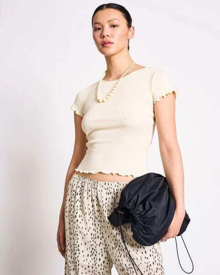 JAN N JUNE Minirib T-Shirt REN