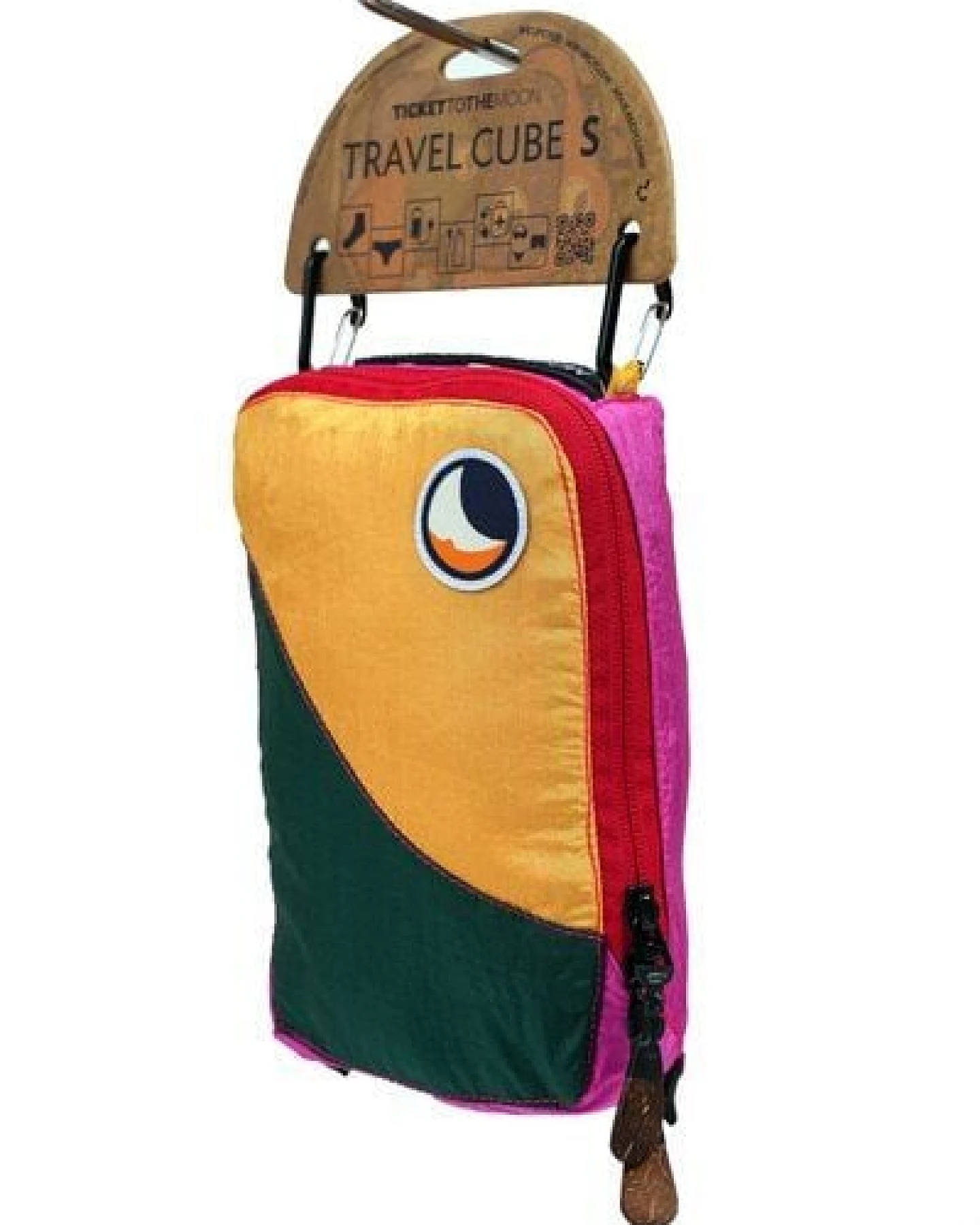 Ticket to the Moon Packwürfel "Travel Cube Small" upcycled – Ansicht 2