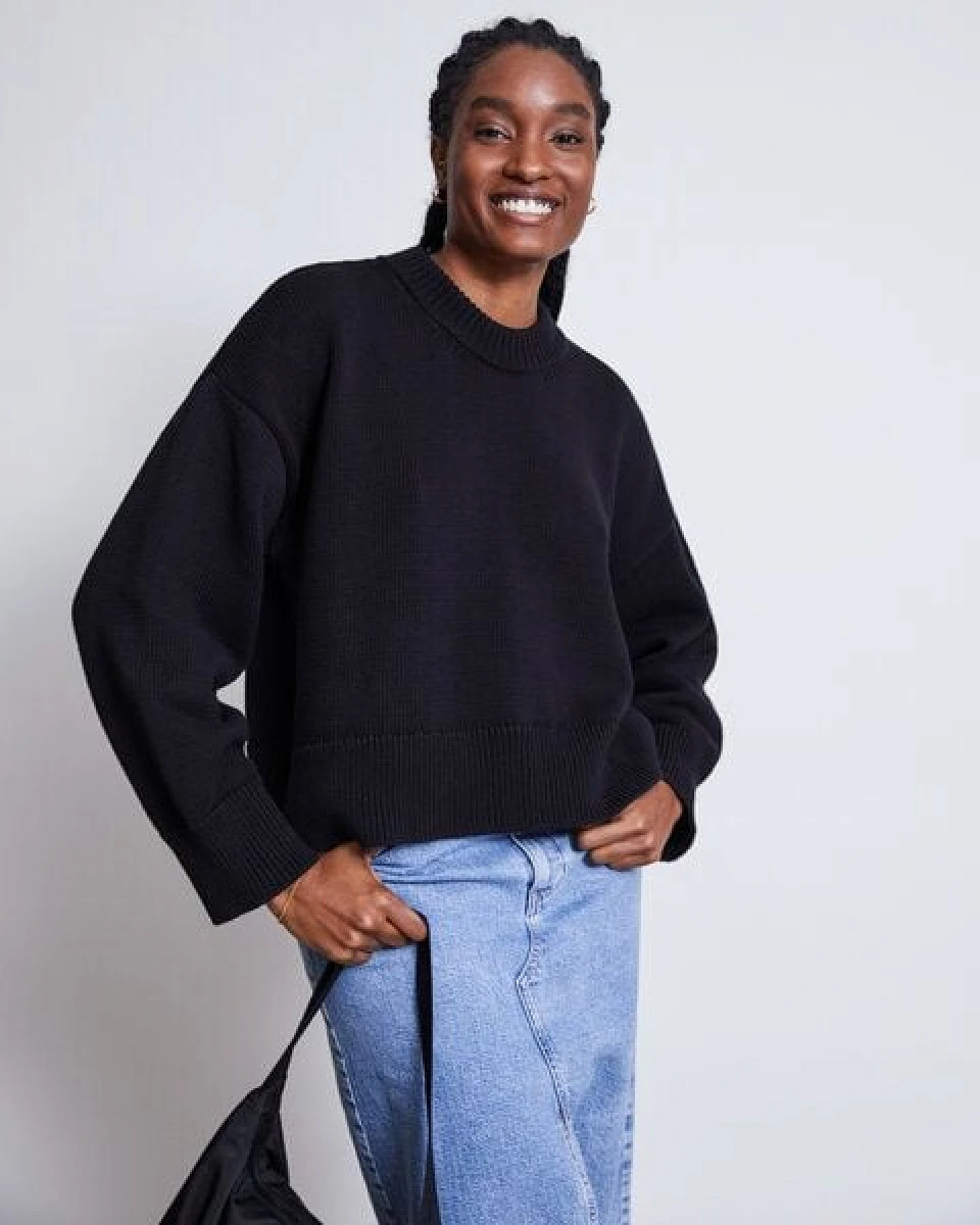 JAN N JUNE Baumwoll Strickpullover YAGMUR GOTS – Ansicht 3
