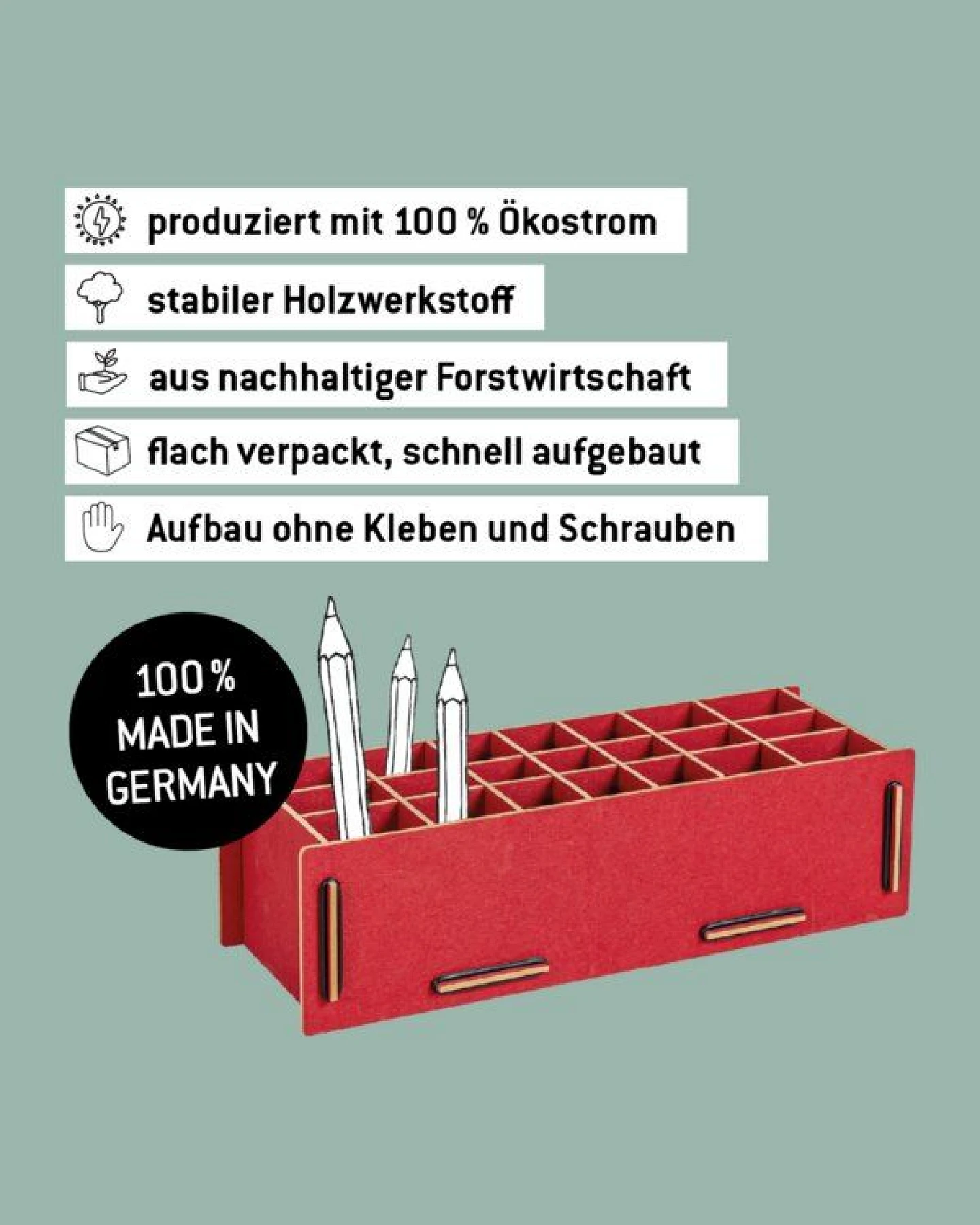 WERKHAUS Stiftebox XL – Ansicht 3