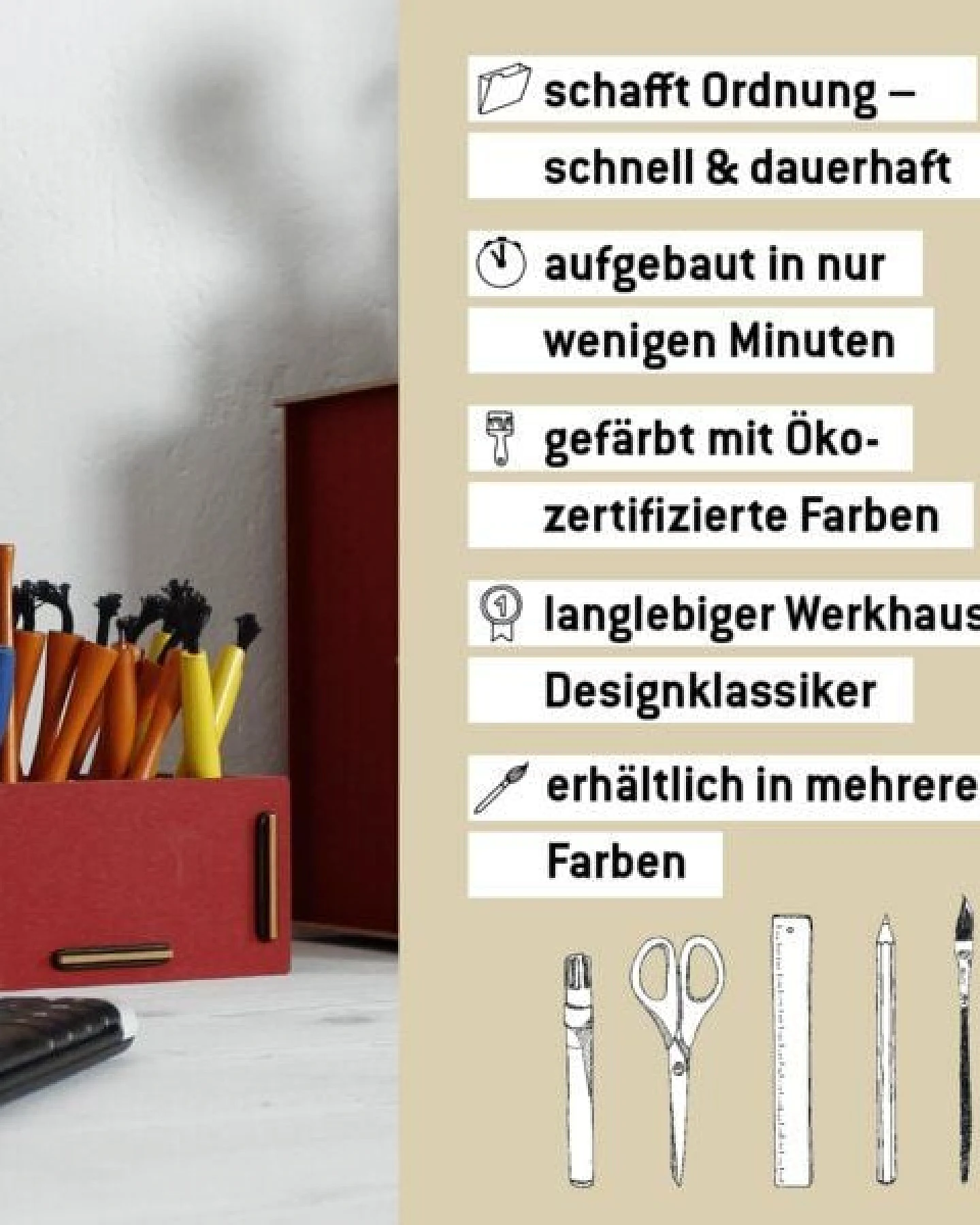 WERKHAUS Stiftebox XL – Ansicht 4
