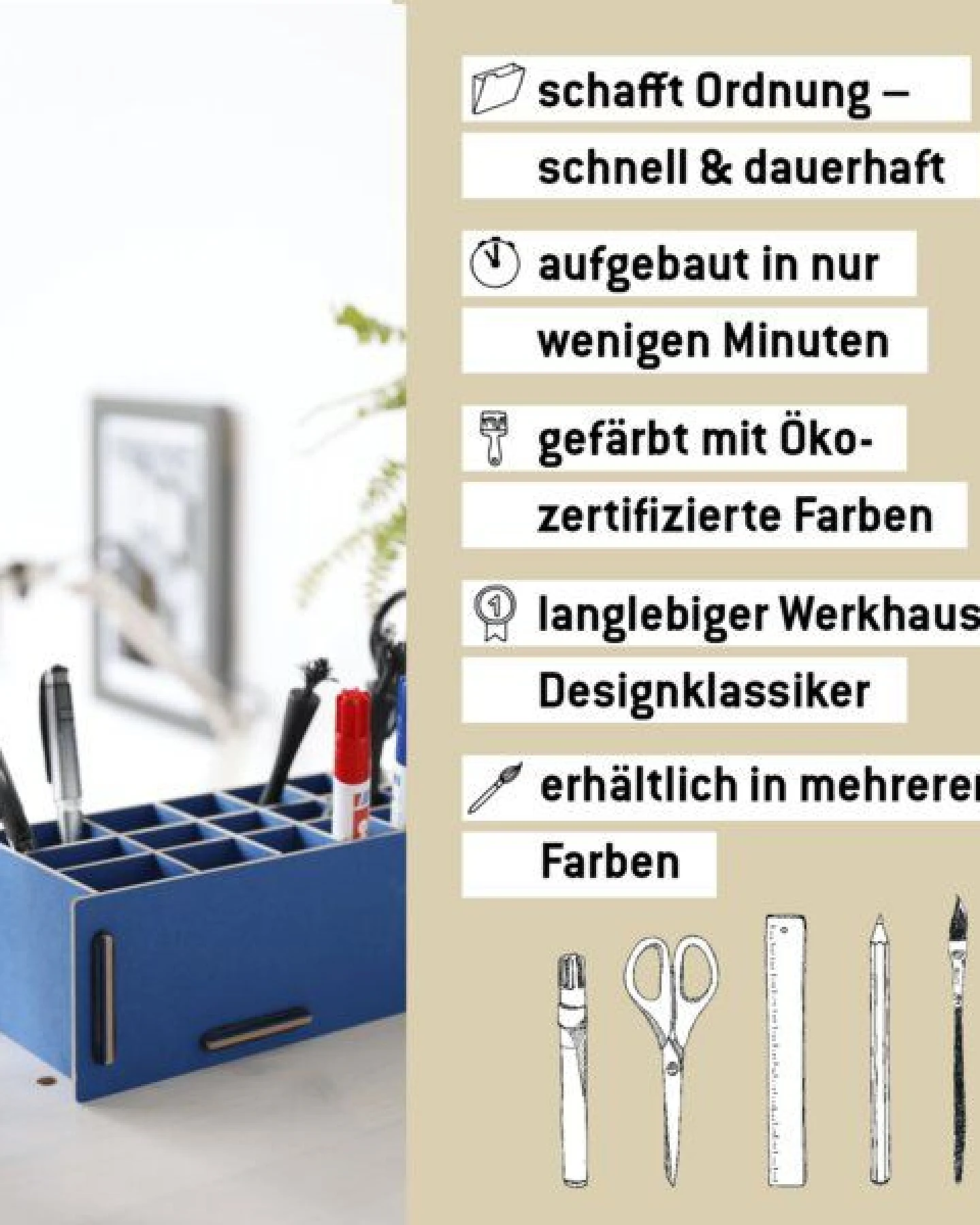 WERKHAUS Stiftebox XL – Ansicht 3