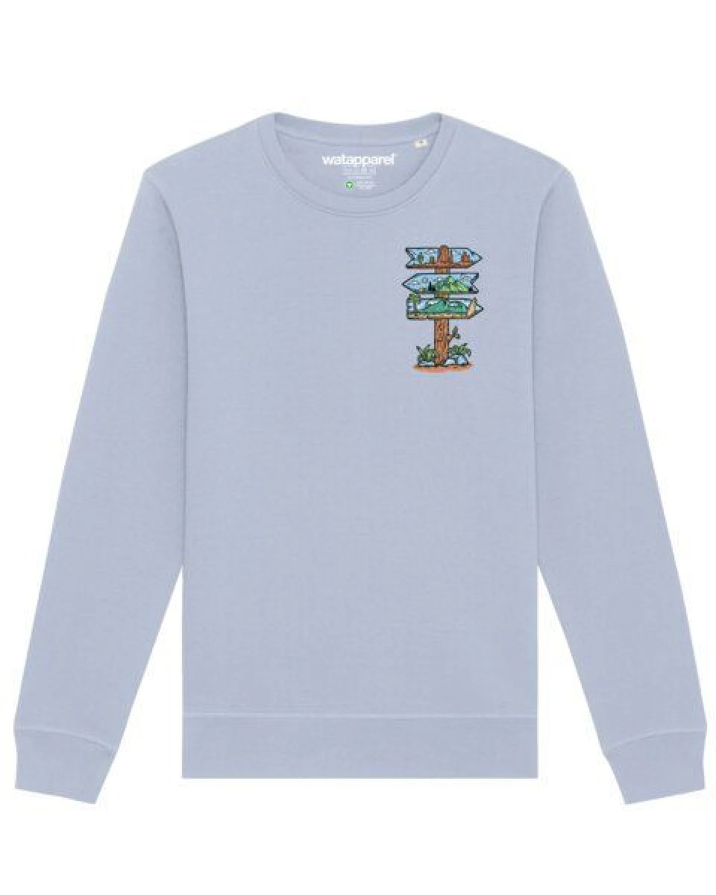 watapparel Sweatshirt Unisex Adventure is everywhere – Ansicht 2