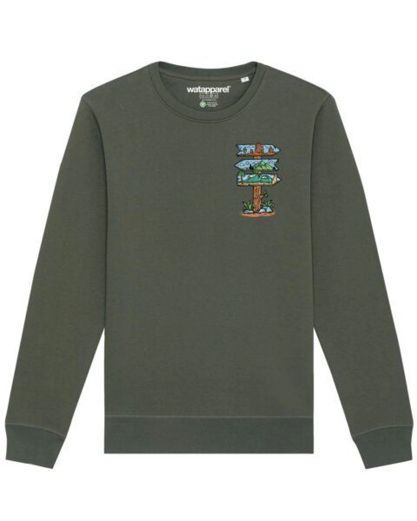 watapparel Sweatshirt Unisex Adventure is everywhere – Ansicht 2
