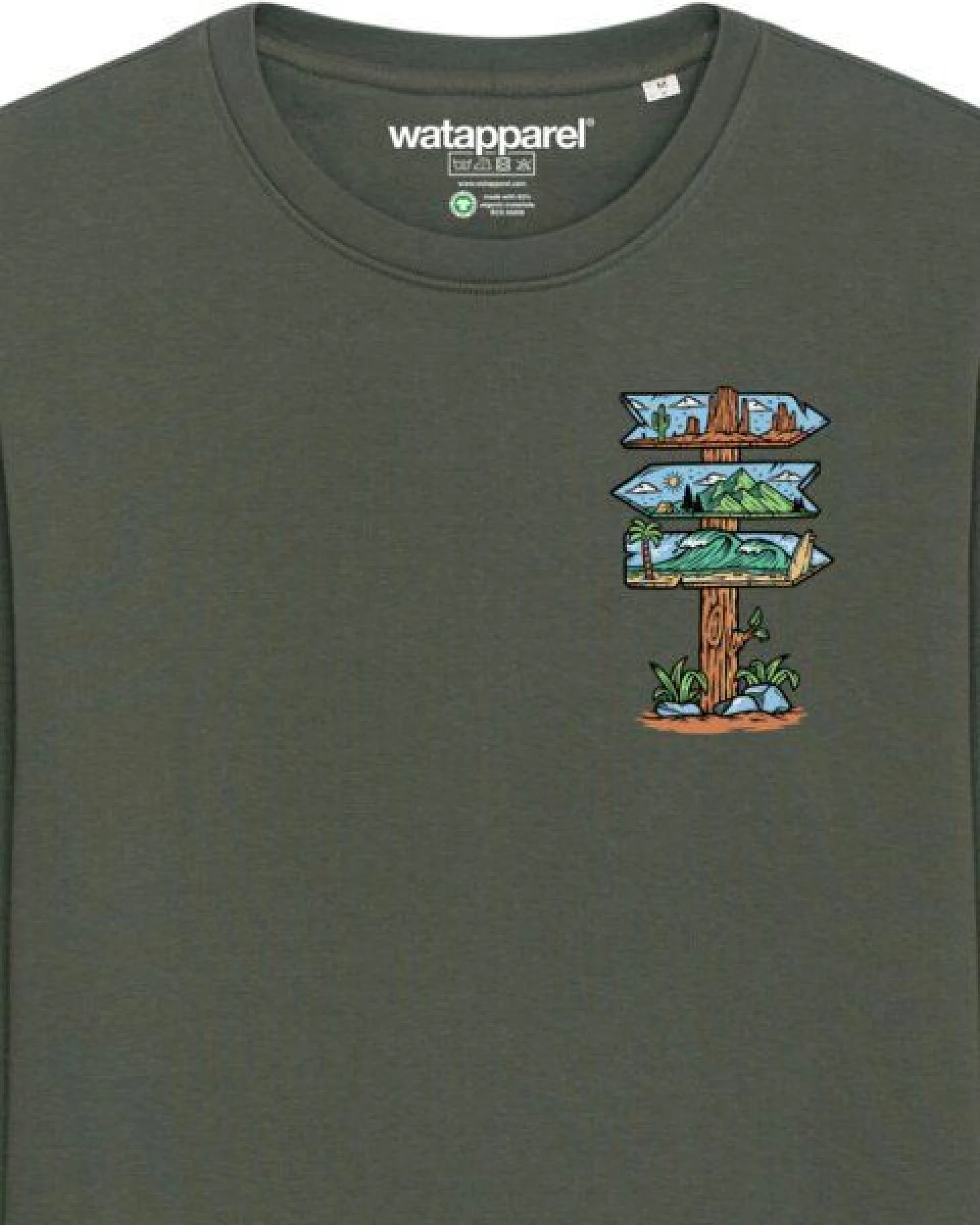 watapparel Sweatshirt Unisex Adventure is everywhere – Ansicht 3