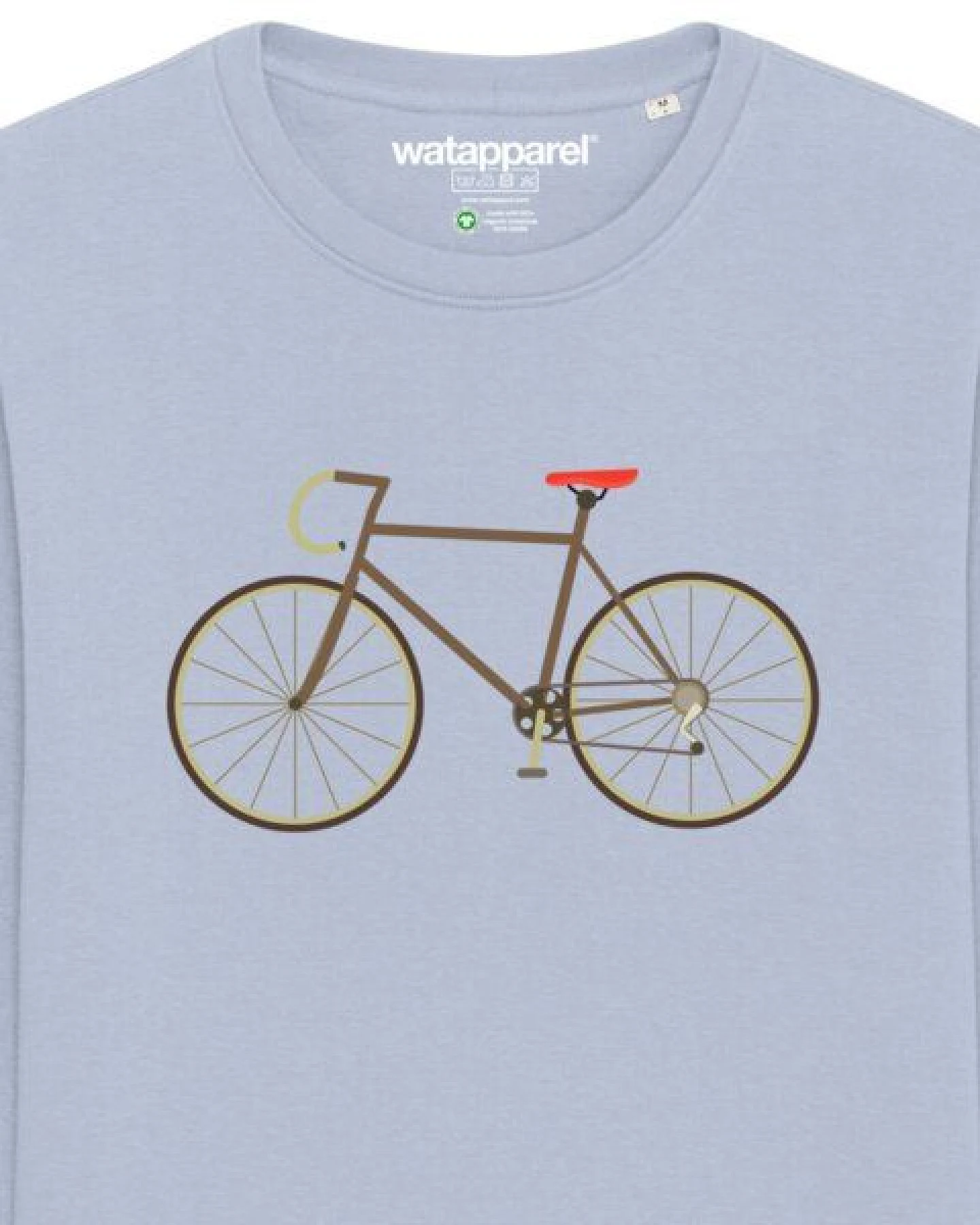 watapparel Sweatshirt Unisex Fahrrad – Ansicht 3