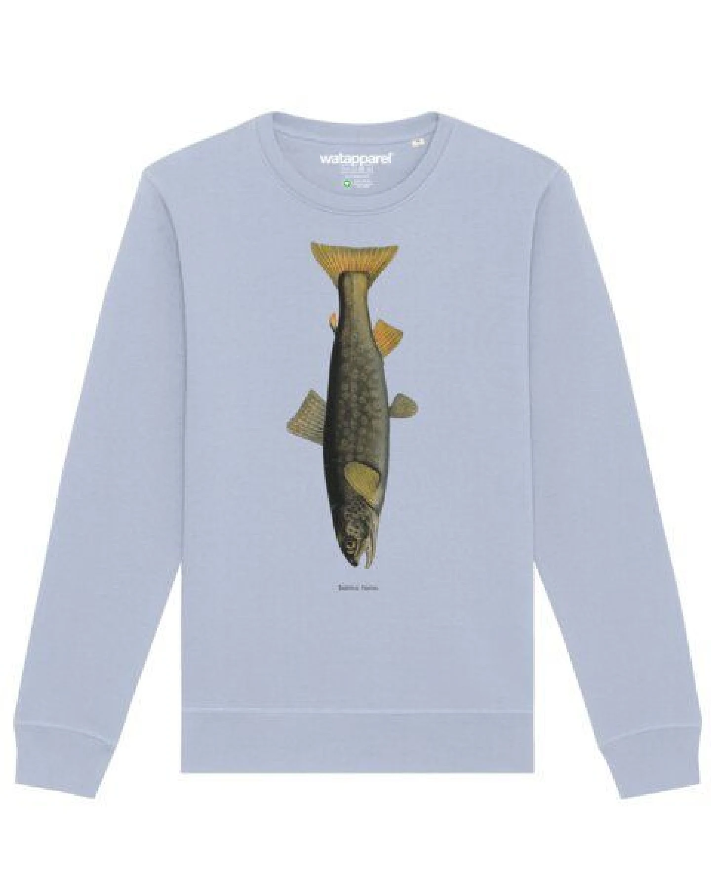 watapparel Sweatshirt Unisex Forelle – Ansicht 2