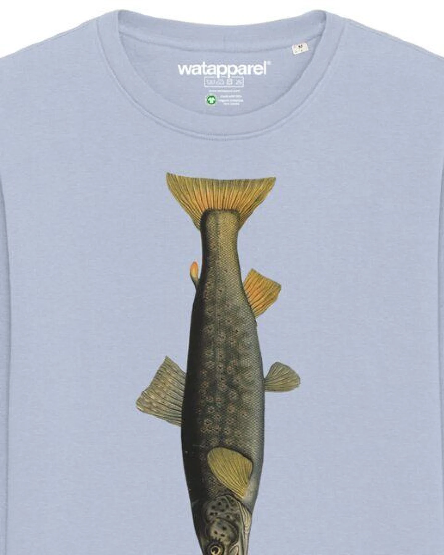 watapparel Sweatshirt Unisex Forelle – Ansicht 3