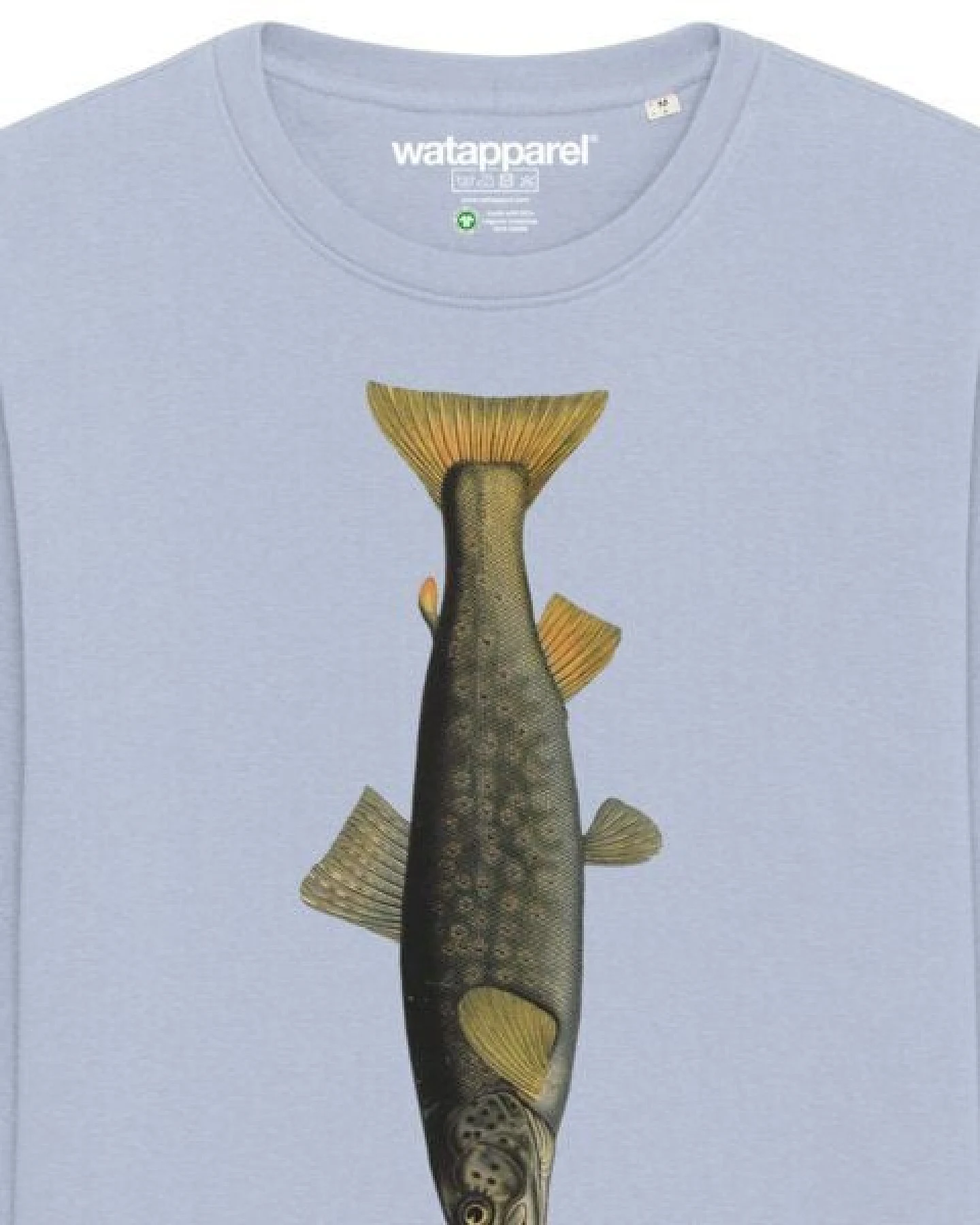 watapparel Sweatshirt Unisex Forelle – Ansicht 3