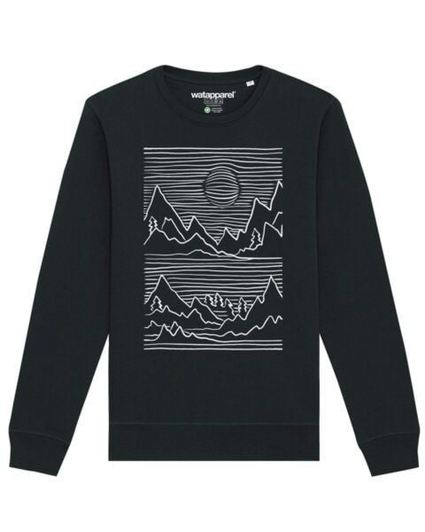 watapparel Sweatshirt Unisex Mountains – Ansicht 2