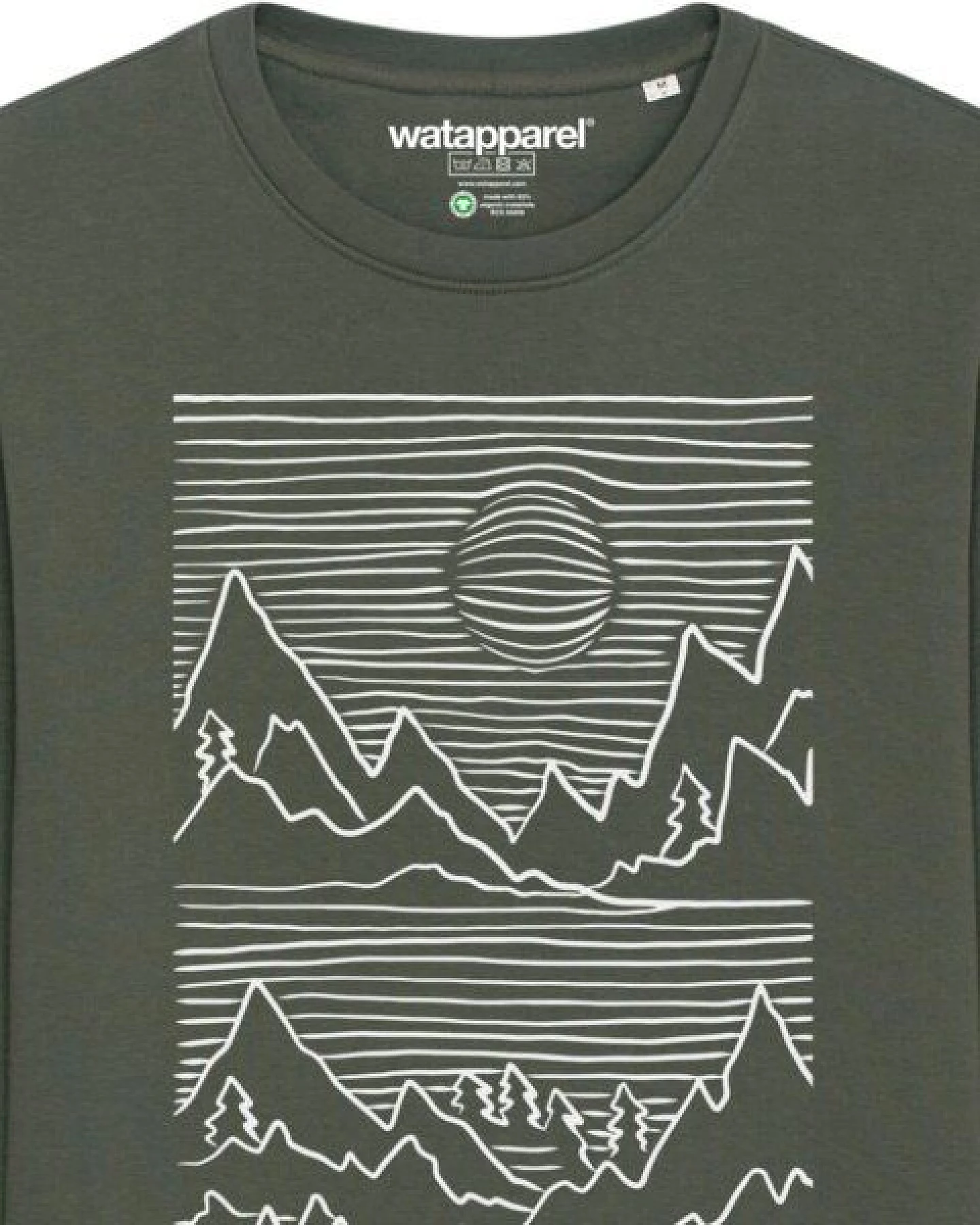 watapparel Sweatshirt Unisex Mountains – Ansicht 3