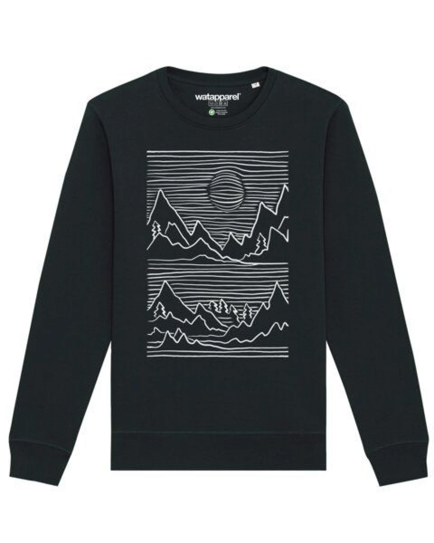 watapparel Sweatshirt Unisex Mountains – Ansicht 2