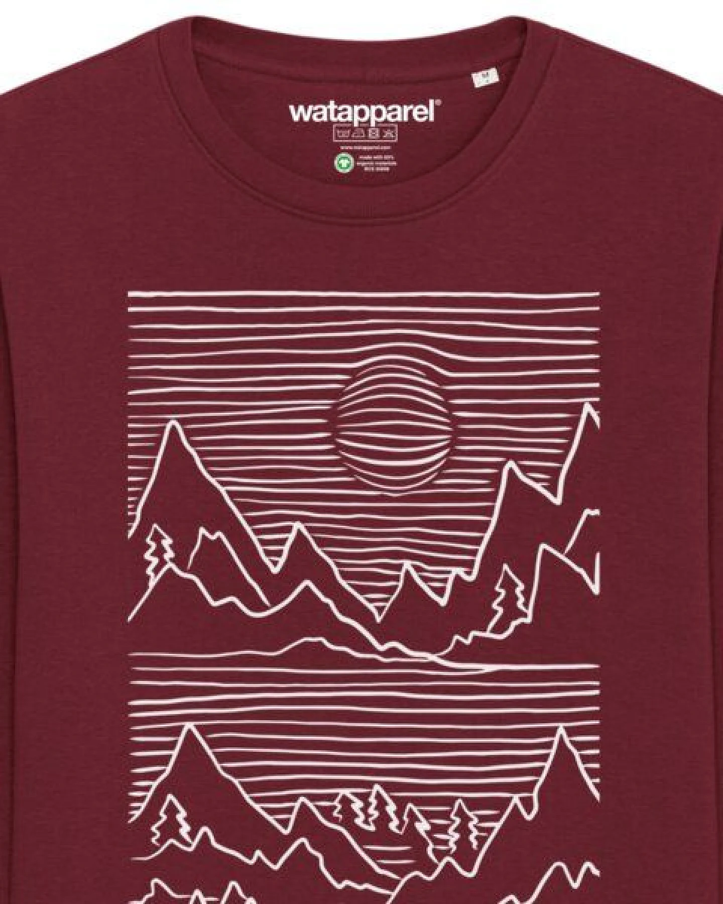 watapparel Sweatshirt Unisex Mountains – Ansicht 3