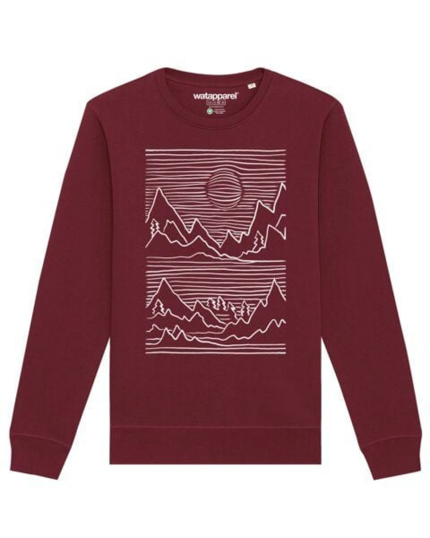 watapparel Sweatshirt Unisex Mountains – Ansicht 2