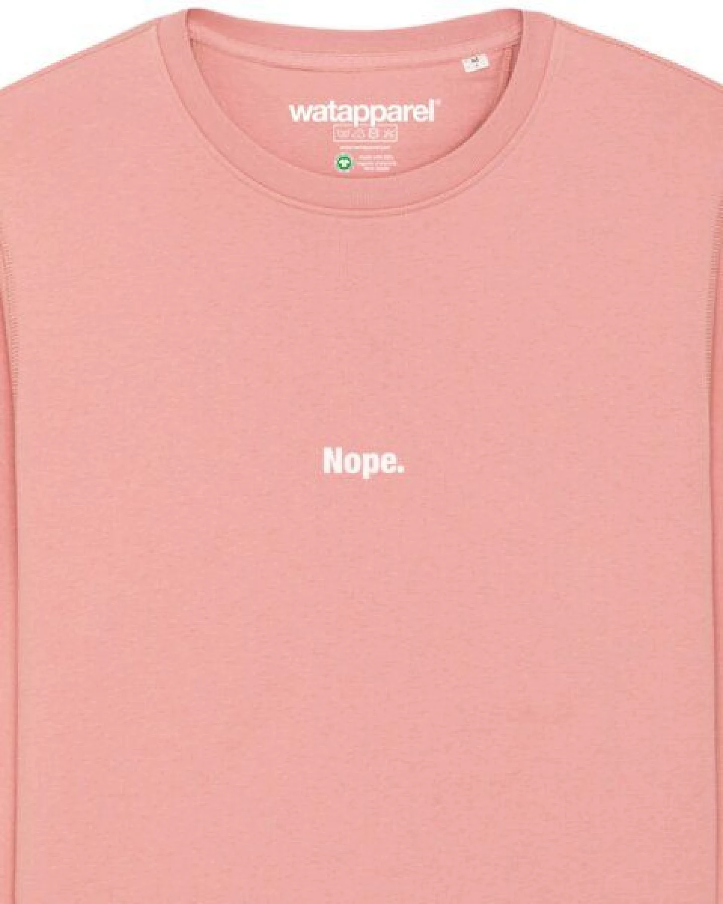 watapparel Sweatshirt Unisex Nope – Ansicht 3