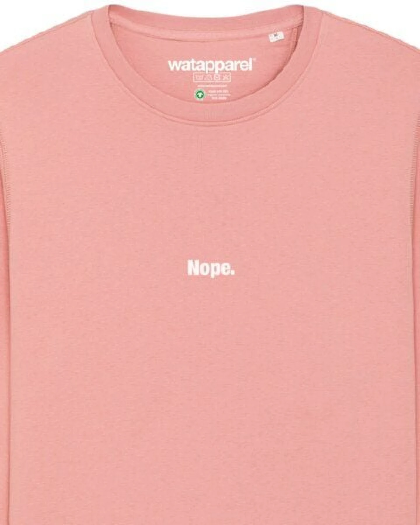 watapparel Sweatshirt Unisex Nope – Ansicht 3