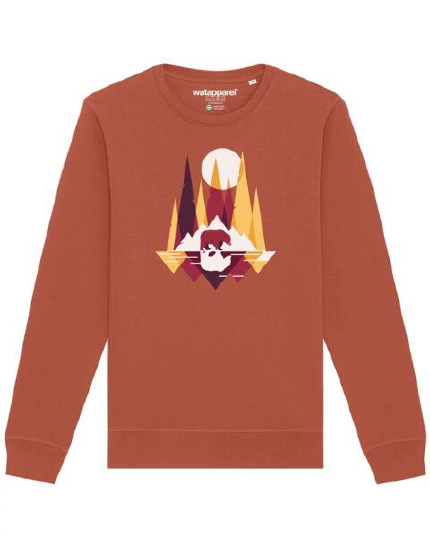 watapparel Sweatshirt Unisex Von Bären und Bergen – Ansicht 2