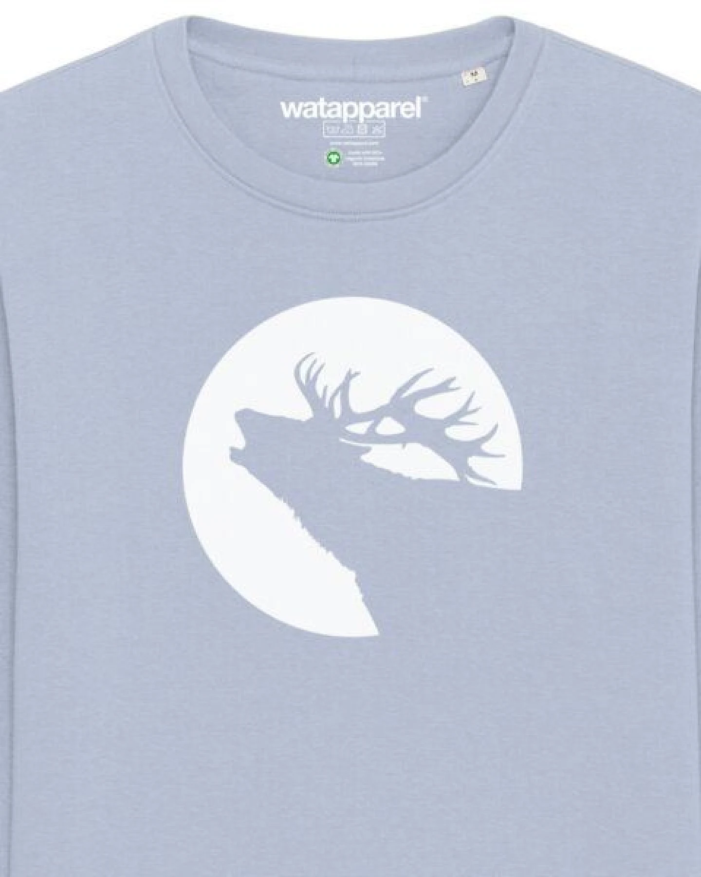 watapparel Sweatshirt Unisex Röhrender Hirsch – Ansicht 3