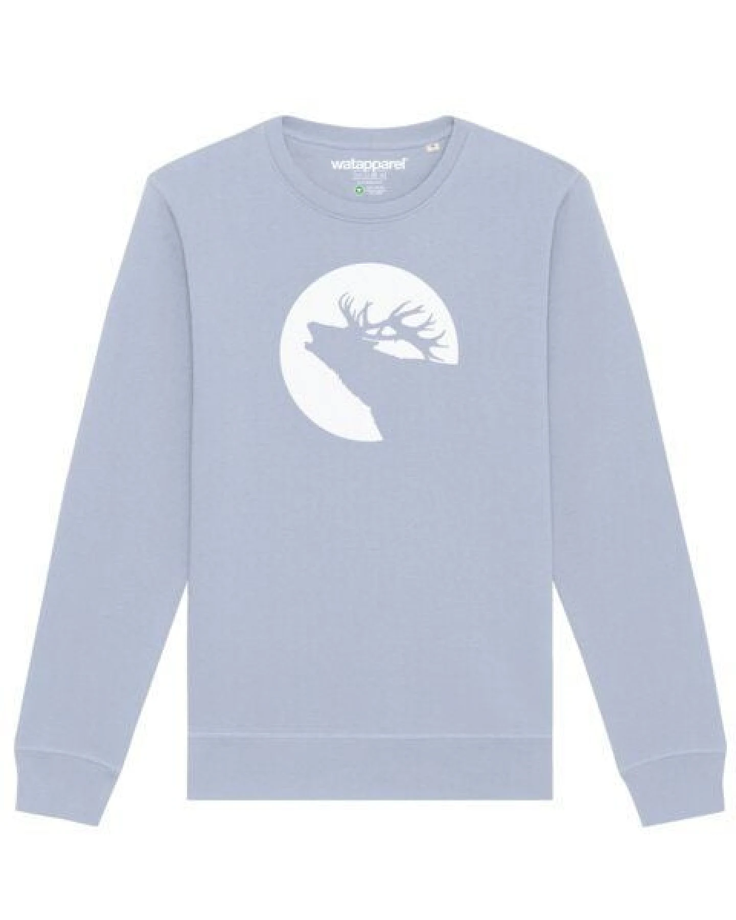 watapparel Sweatshirt Unisex Röhrender Hirsch – Ansicht 2
