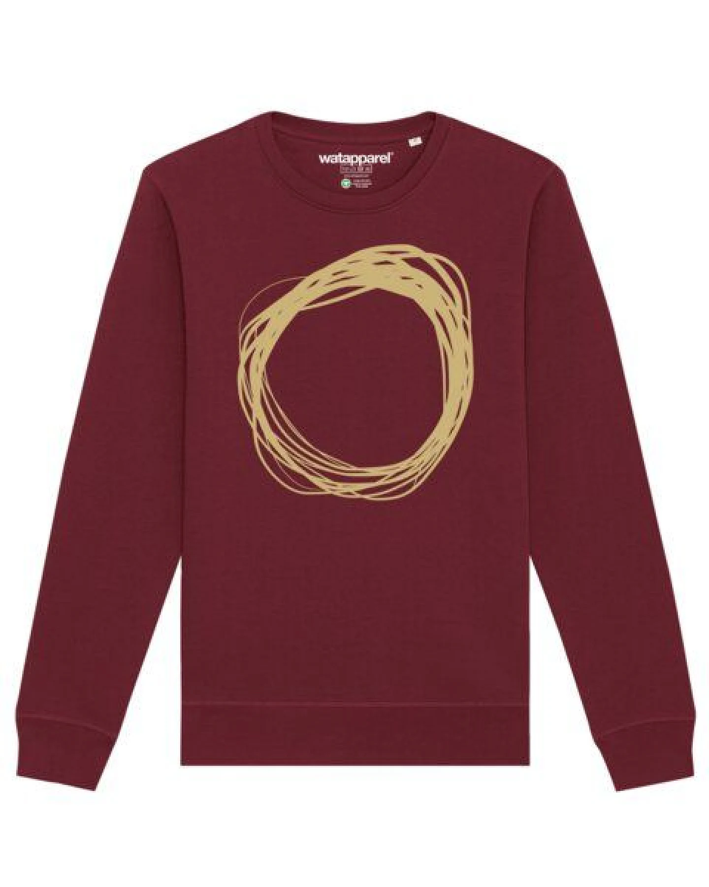 watapparel Sweatshirt Unisex Kreis – Ansicht 2