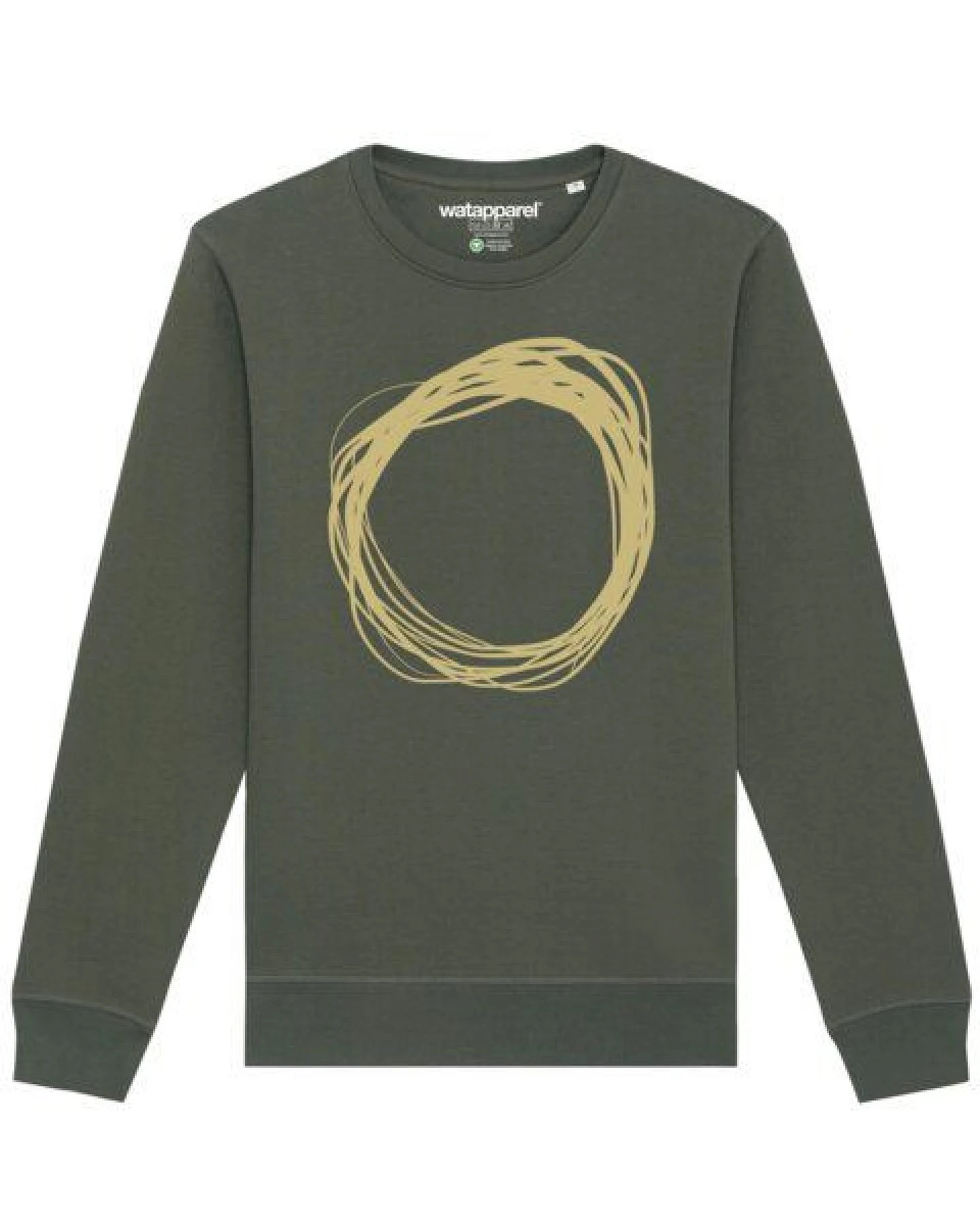 watapparel Sweatshirt Unisex Kreis – Ansicht 2