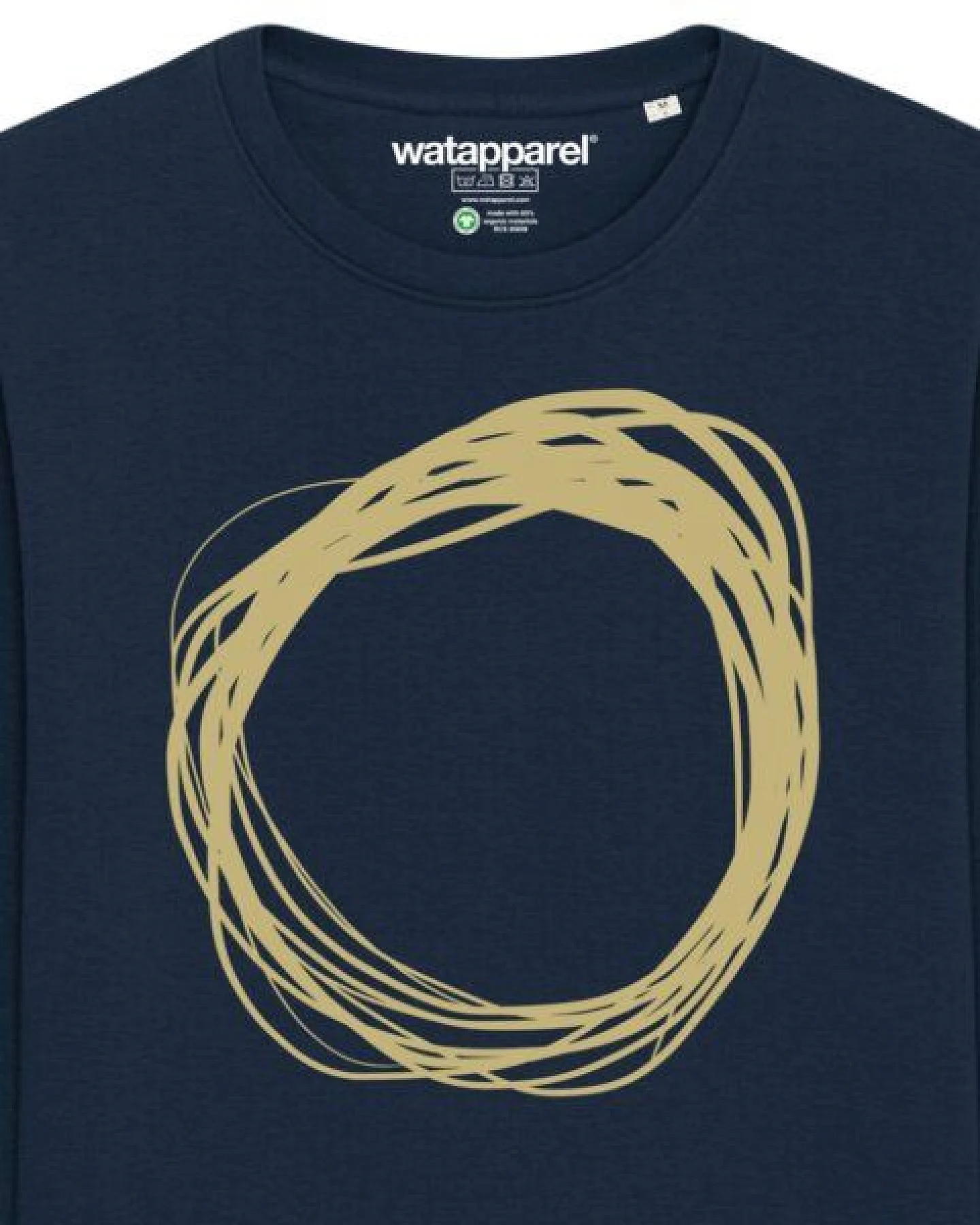 watapparel Sweatshirt Unisex Kreis – Ansicht 3