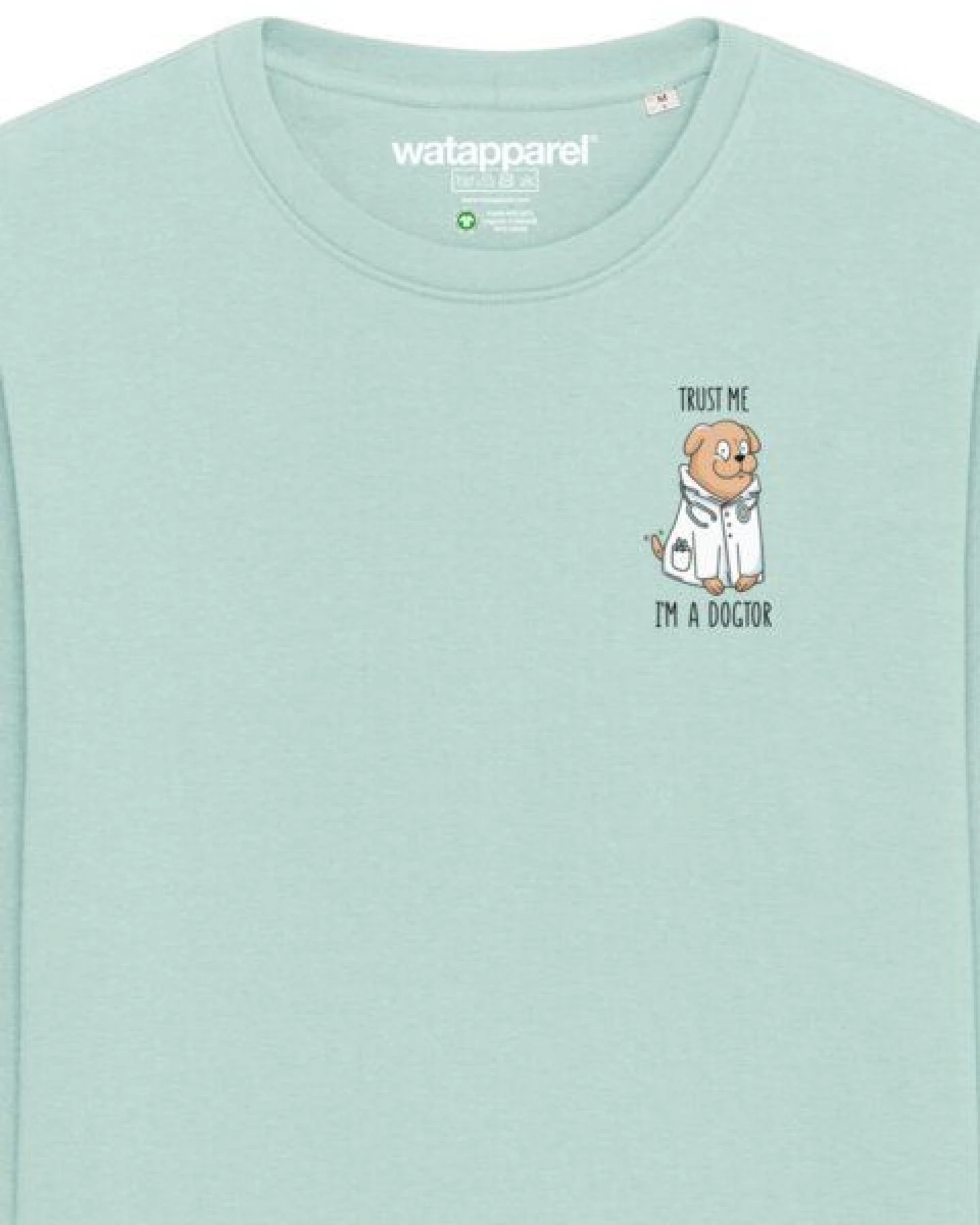 watapparel Sweatshirt Unisex Dogtor – Ansicht 3