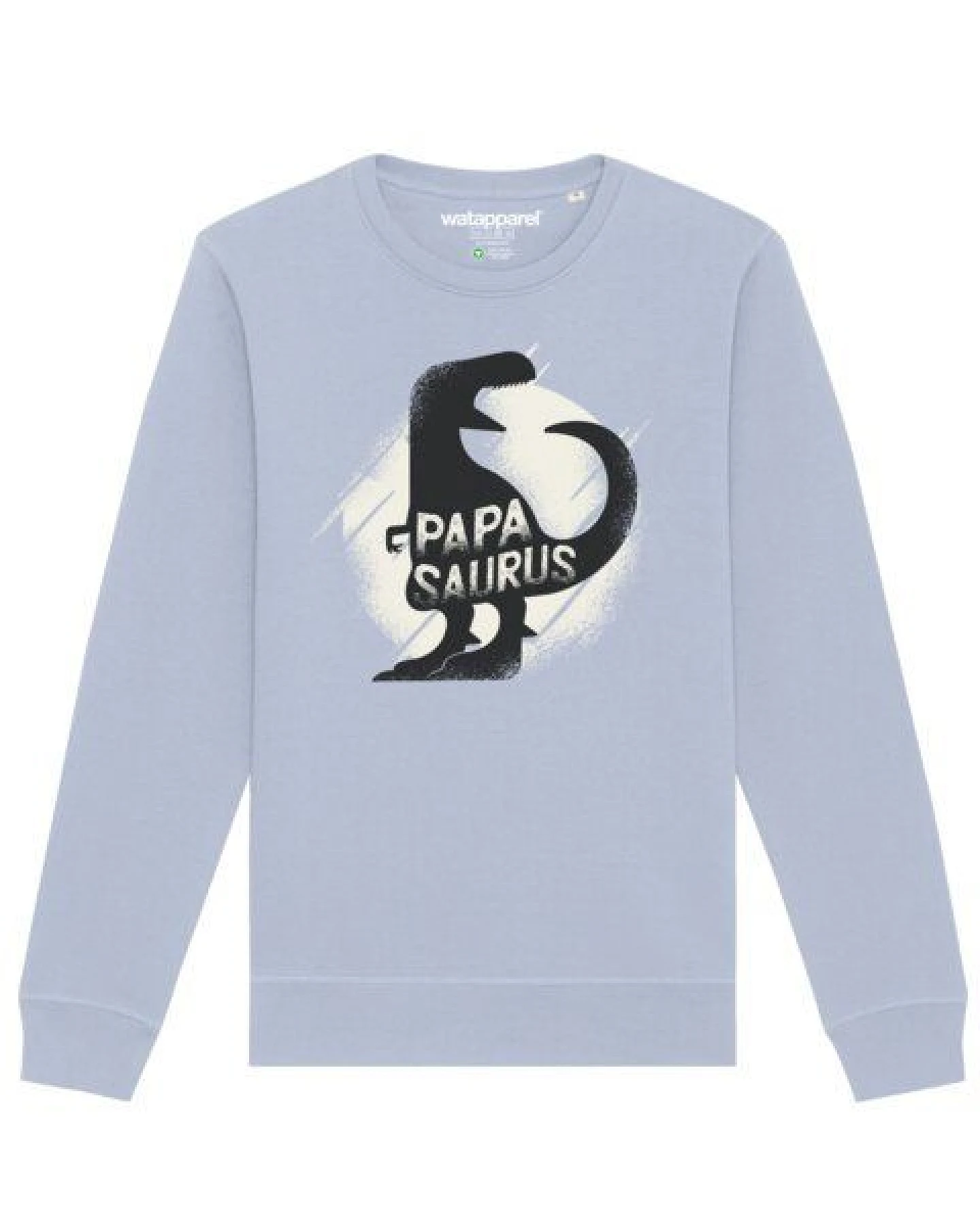 watapparel Sweatshirt Unisex Papasaurus – Ansicht 2