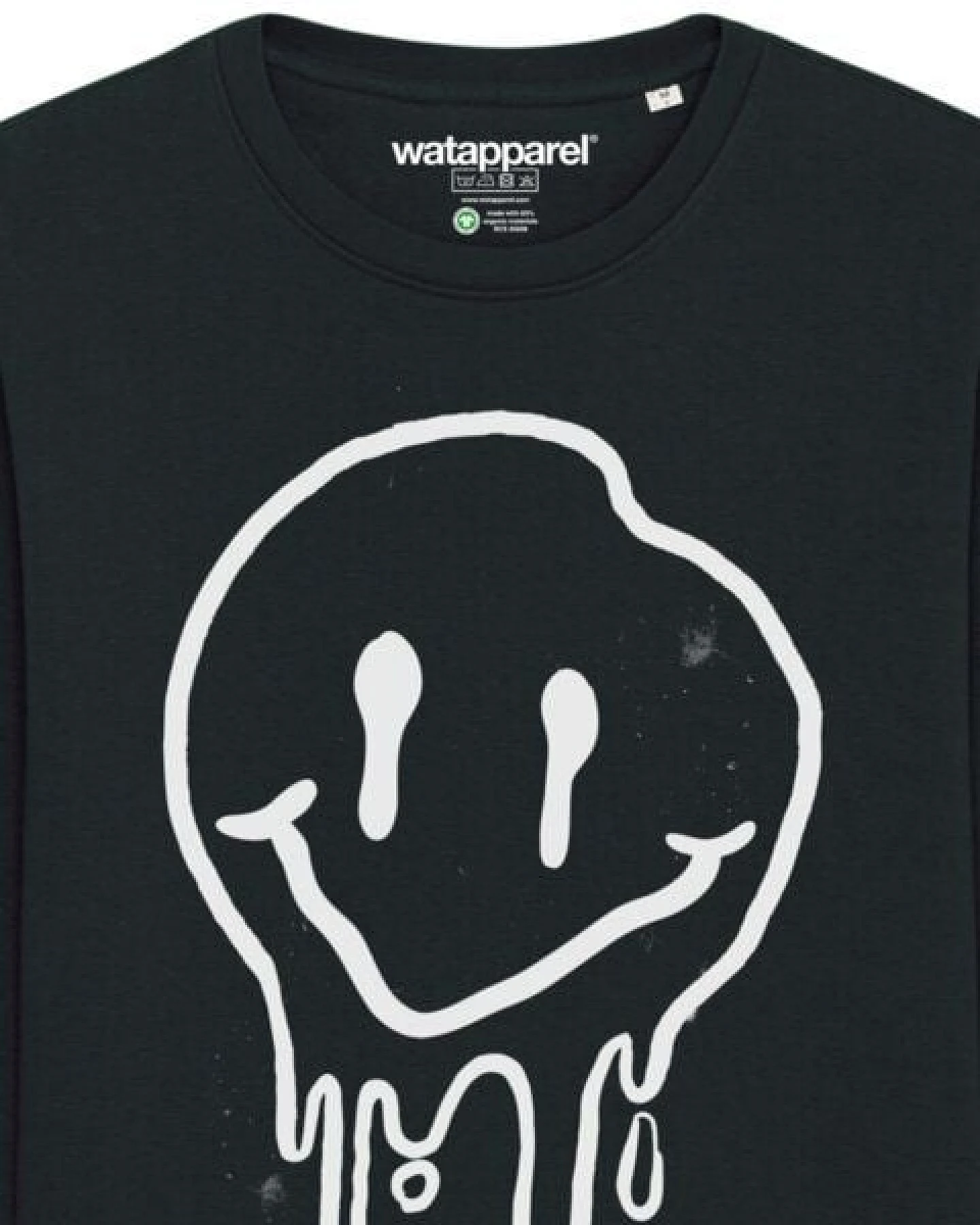 watapparel Sweatshirt Unisex Smiley – Ansicht 3