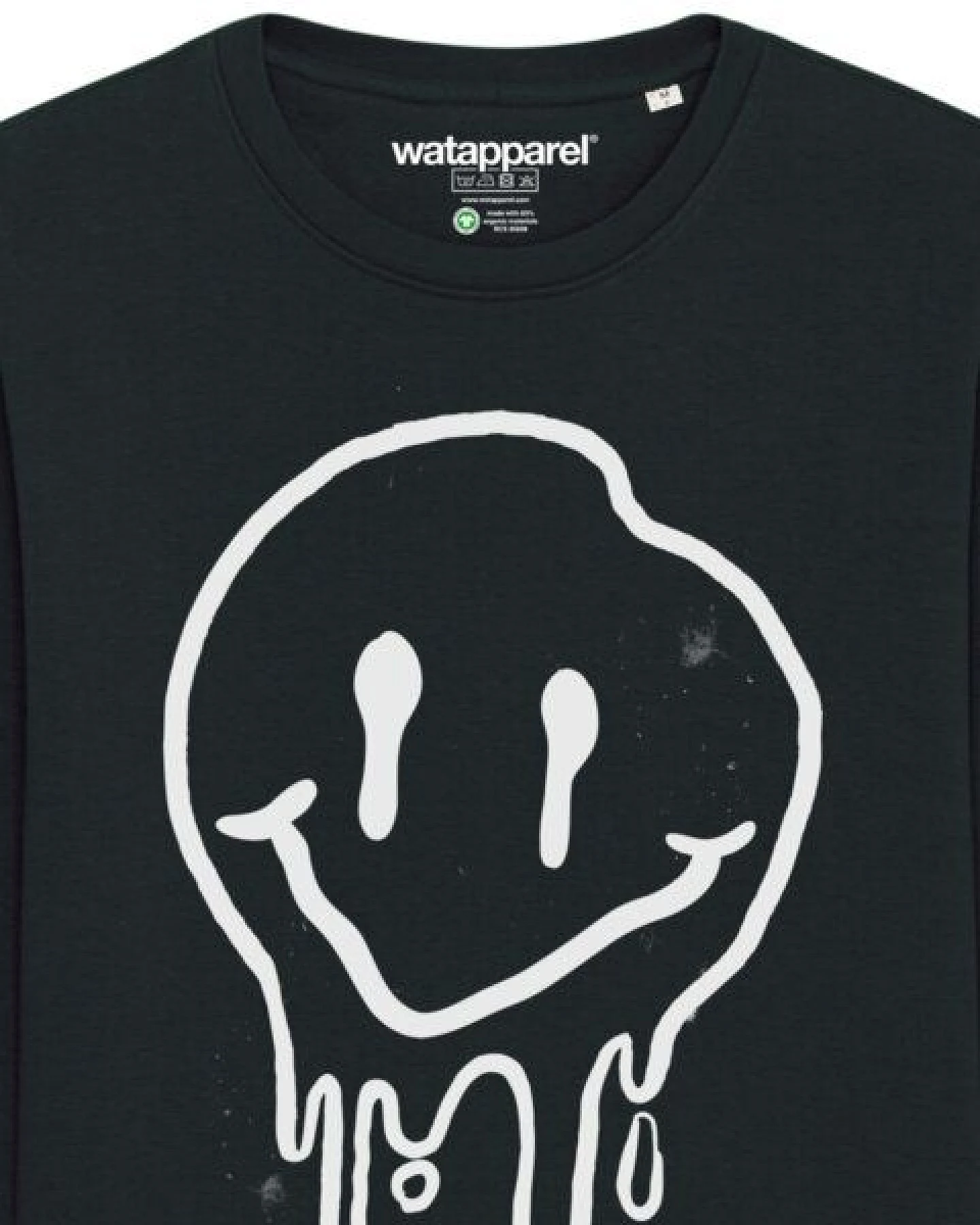watapparel Sweatshirt Unisex Smiley – Ansicht 3