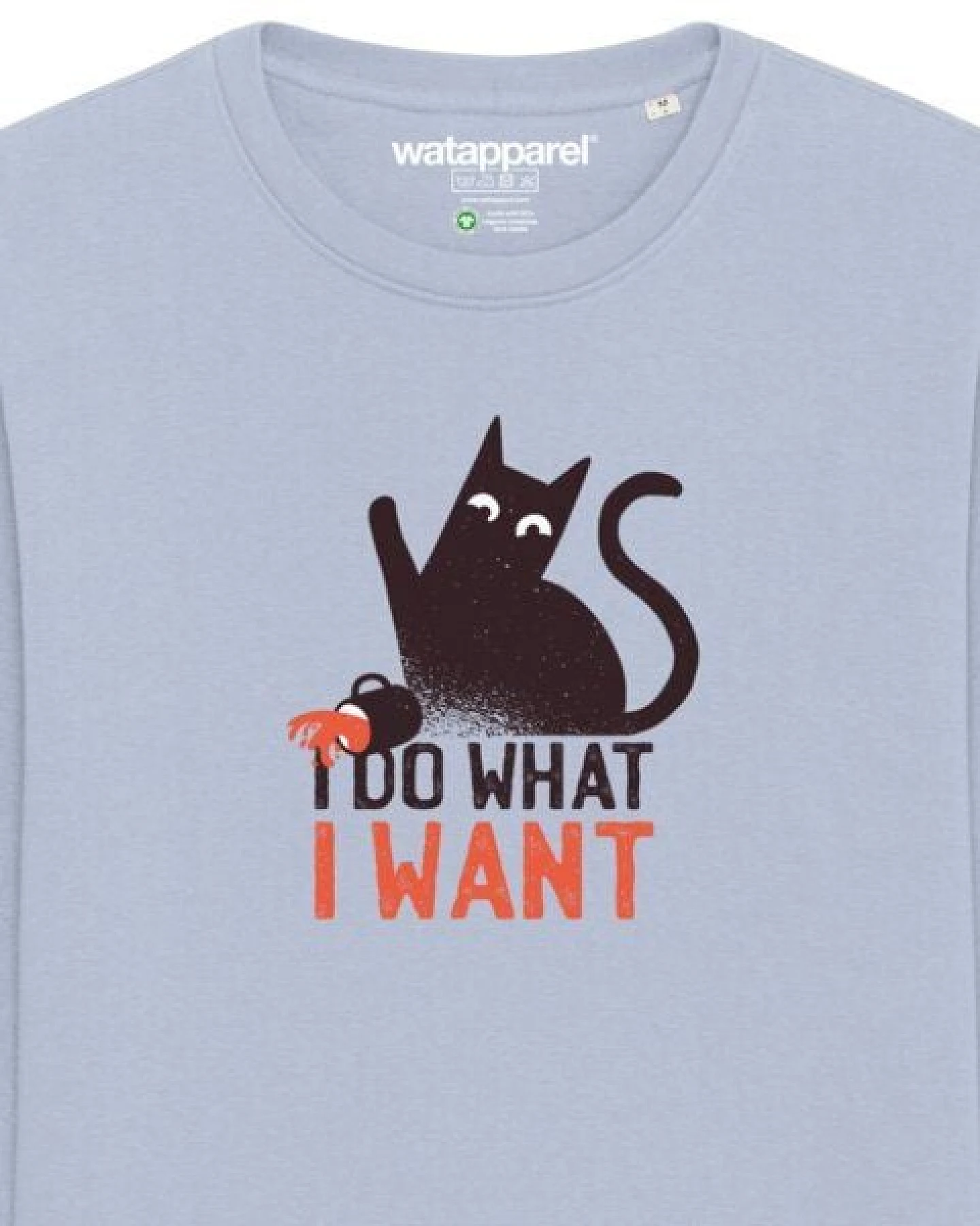 watapparel Sweatshirt Unisex Cat – Ansicht 3